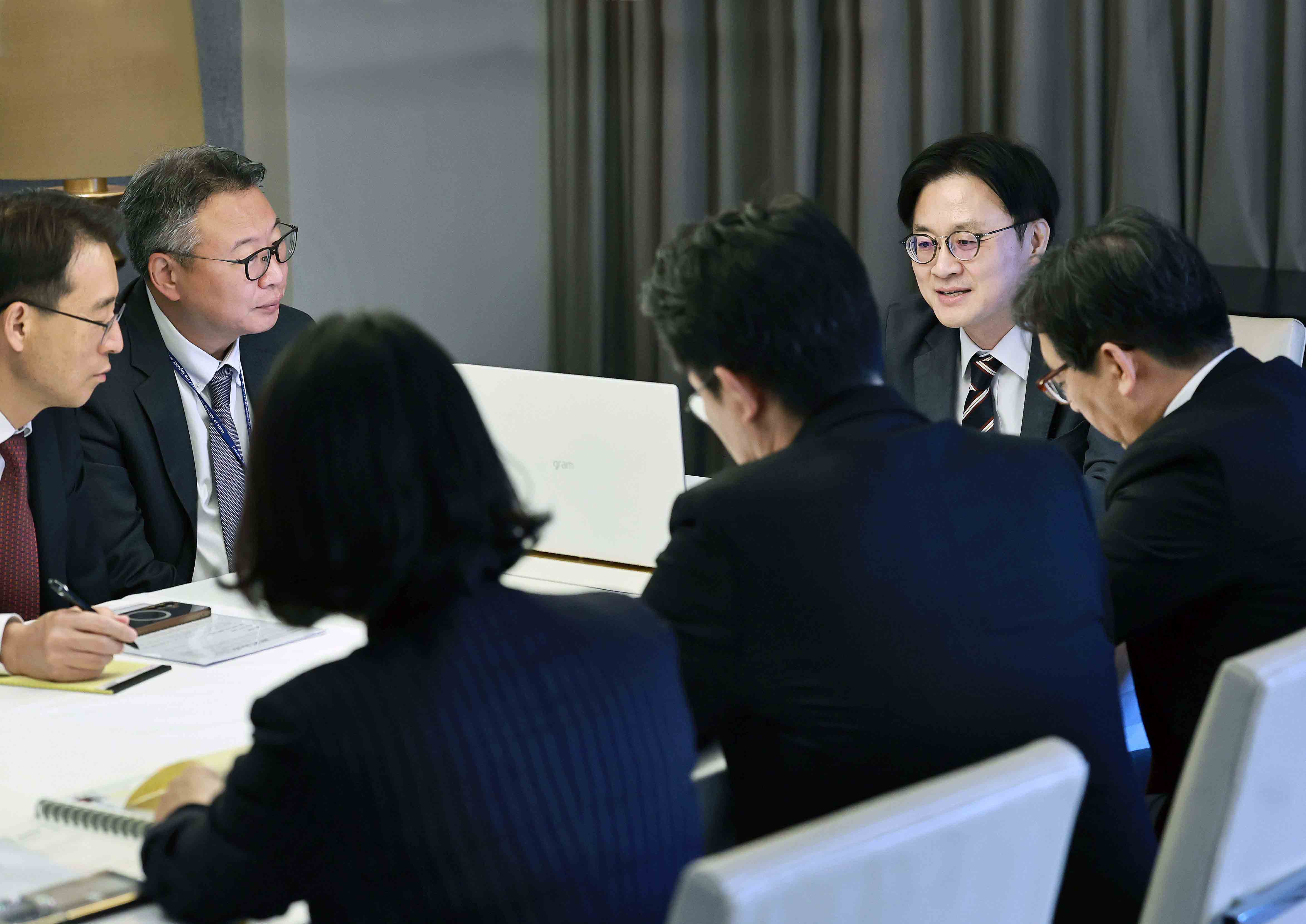 빌 해거티 미국 상원의원 면담 2
