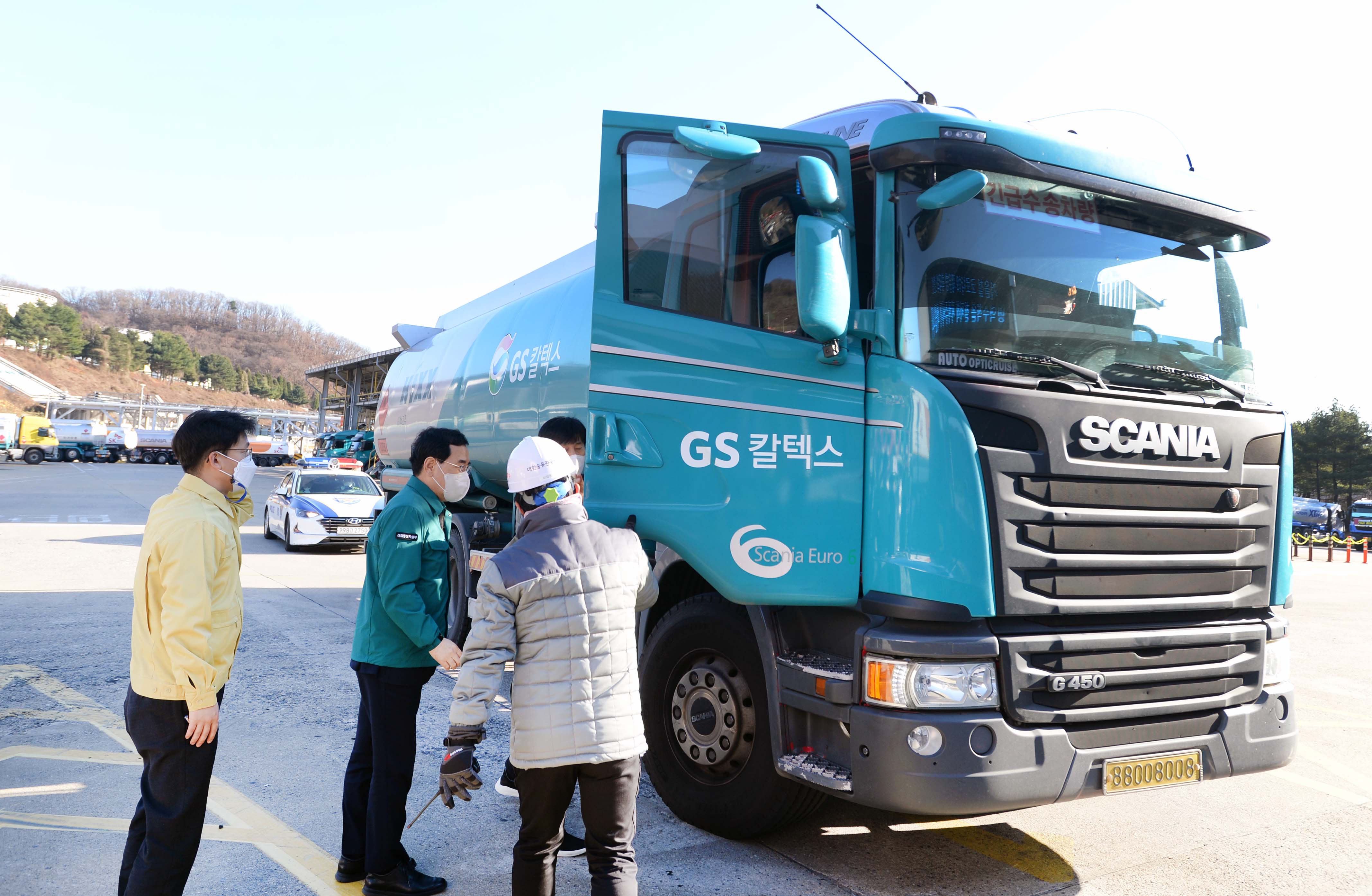 화물연대 집단 운송거부 관련 판교저유소 입·출하 현장점검 4