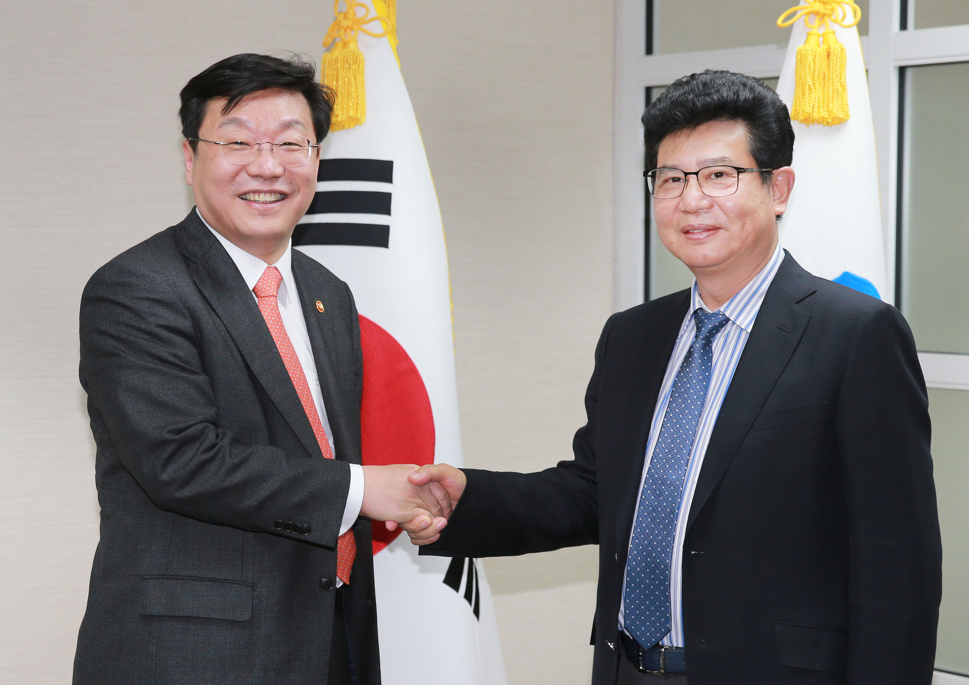 중국 쑤닝환치우그룹 회장 면담  1