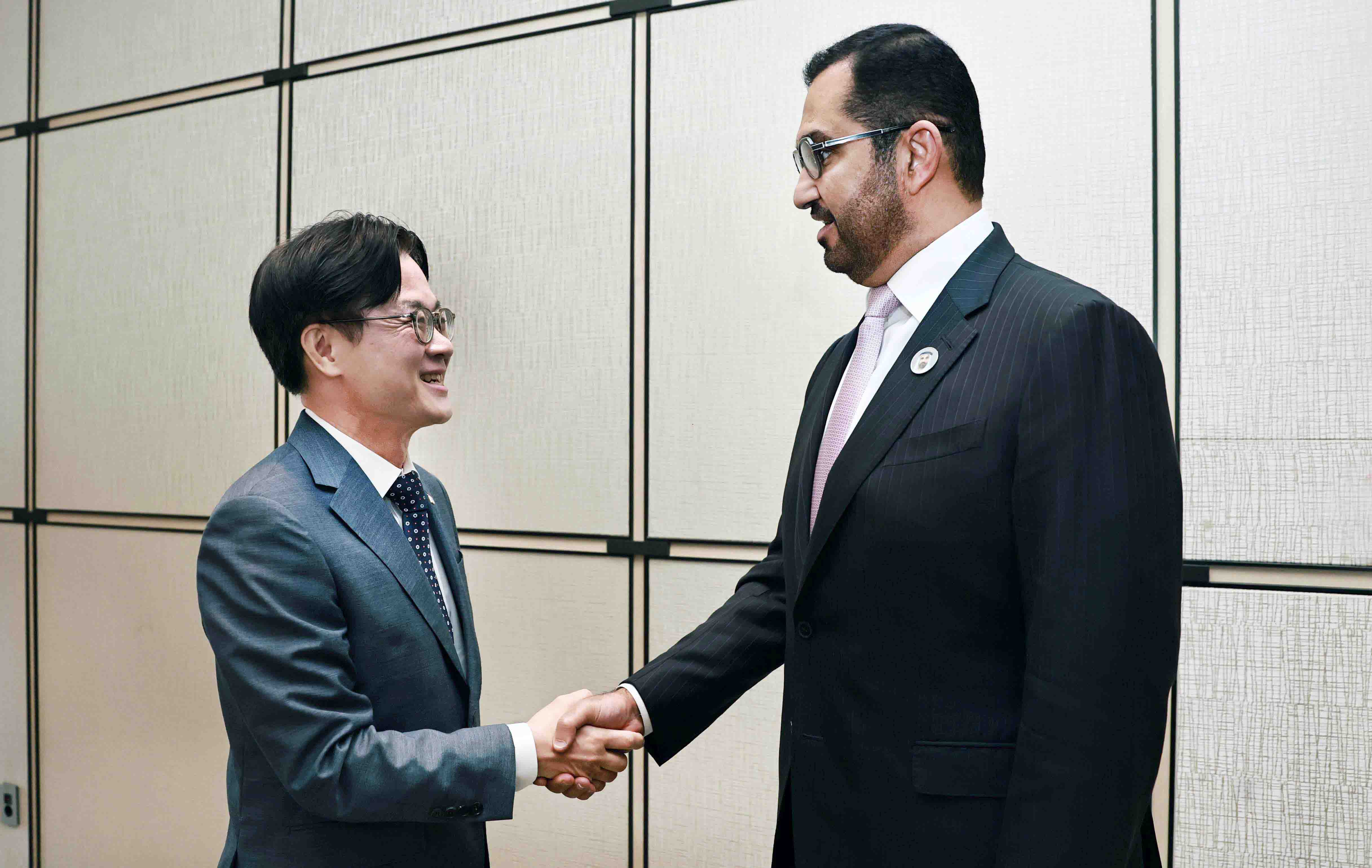 아랍에미리트(UAE) 산업첨단기술부 장관 겸 아부다비 국영석유회사 CEO 면담 4
