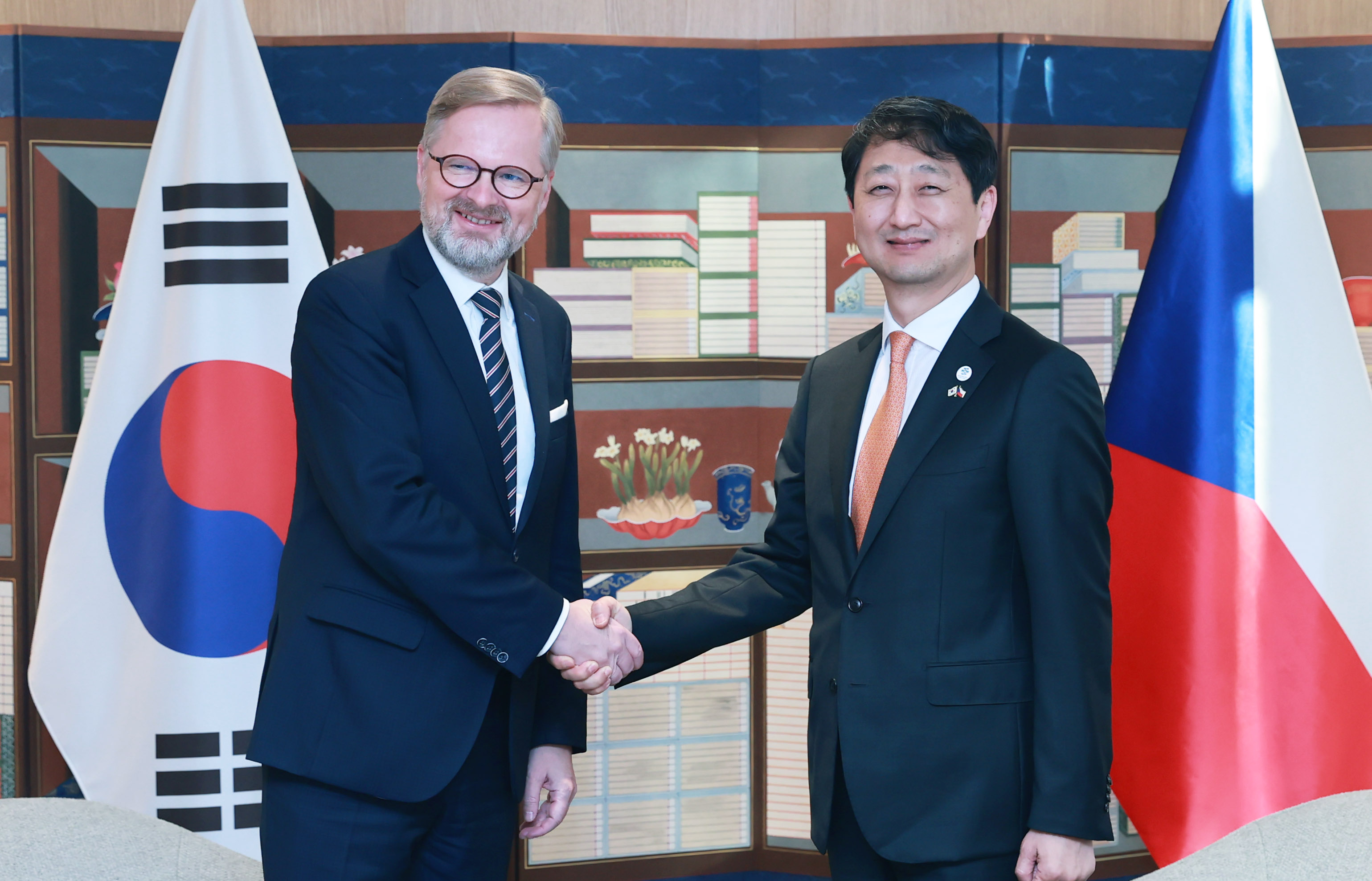 체코 총리 면담 2
