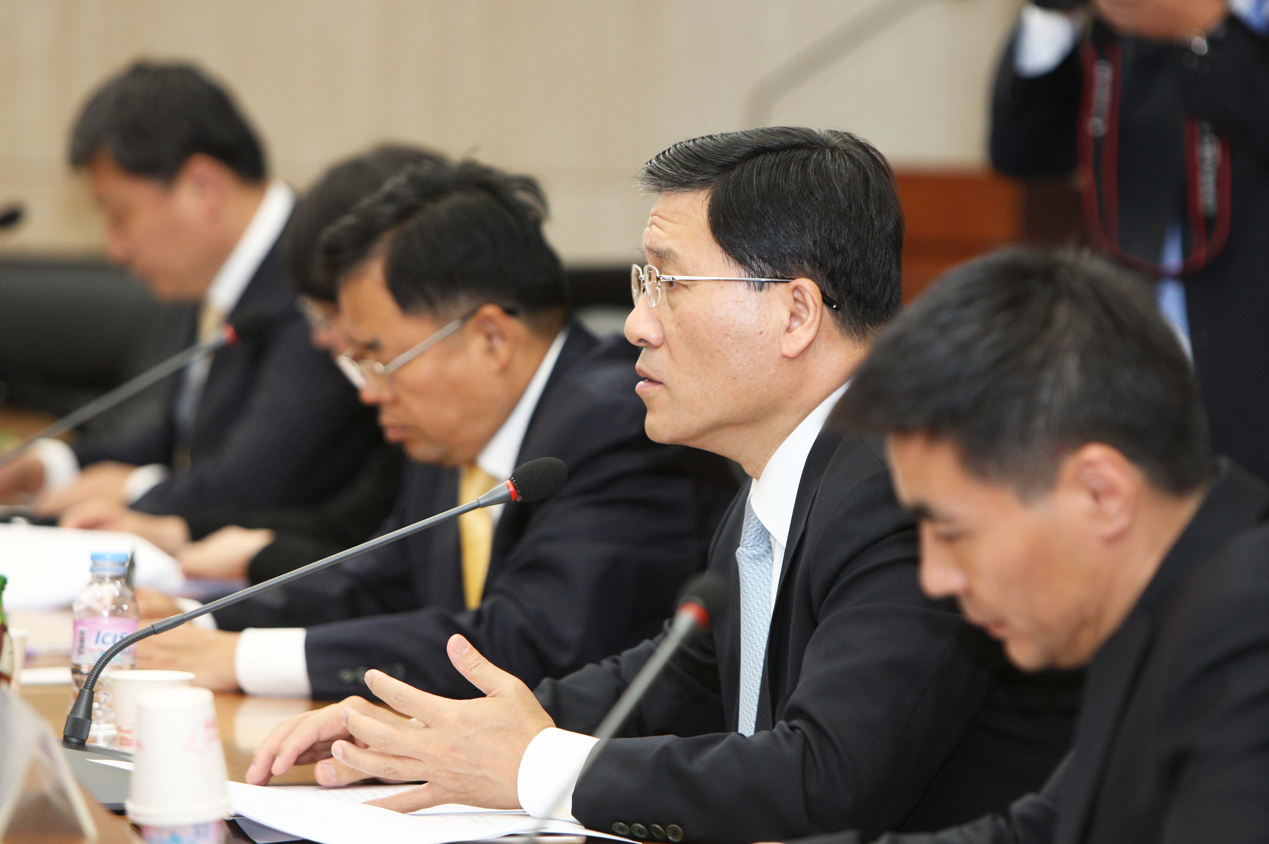 중국 산동성 부성장 면담 4