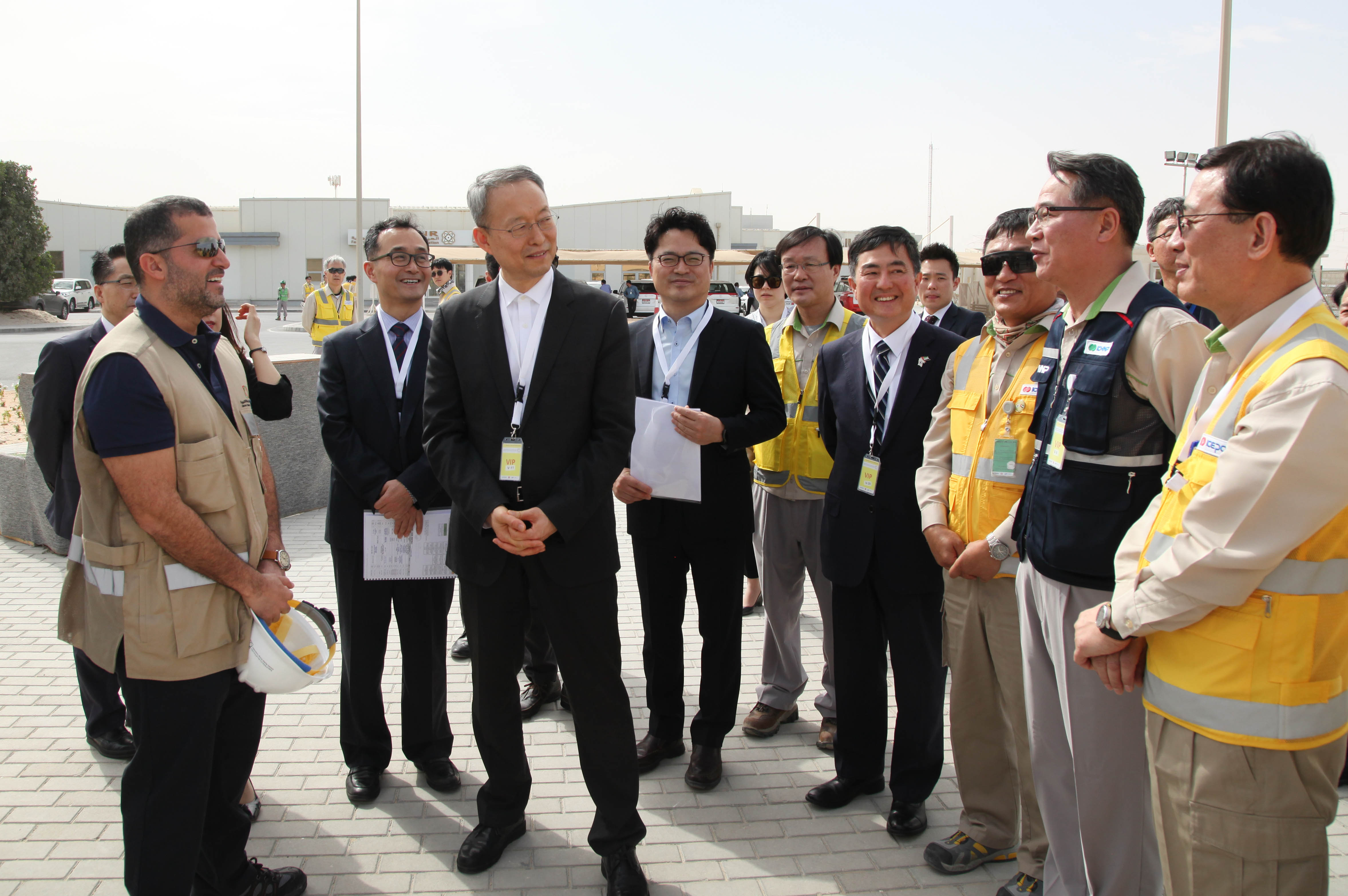 UAE(아랍에미리트) 바라카 원전 현장시찰 1
