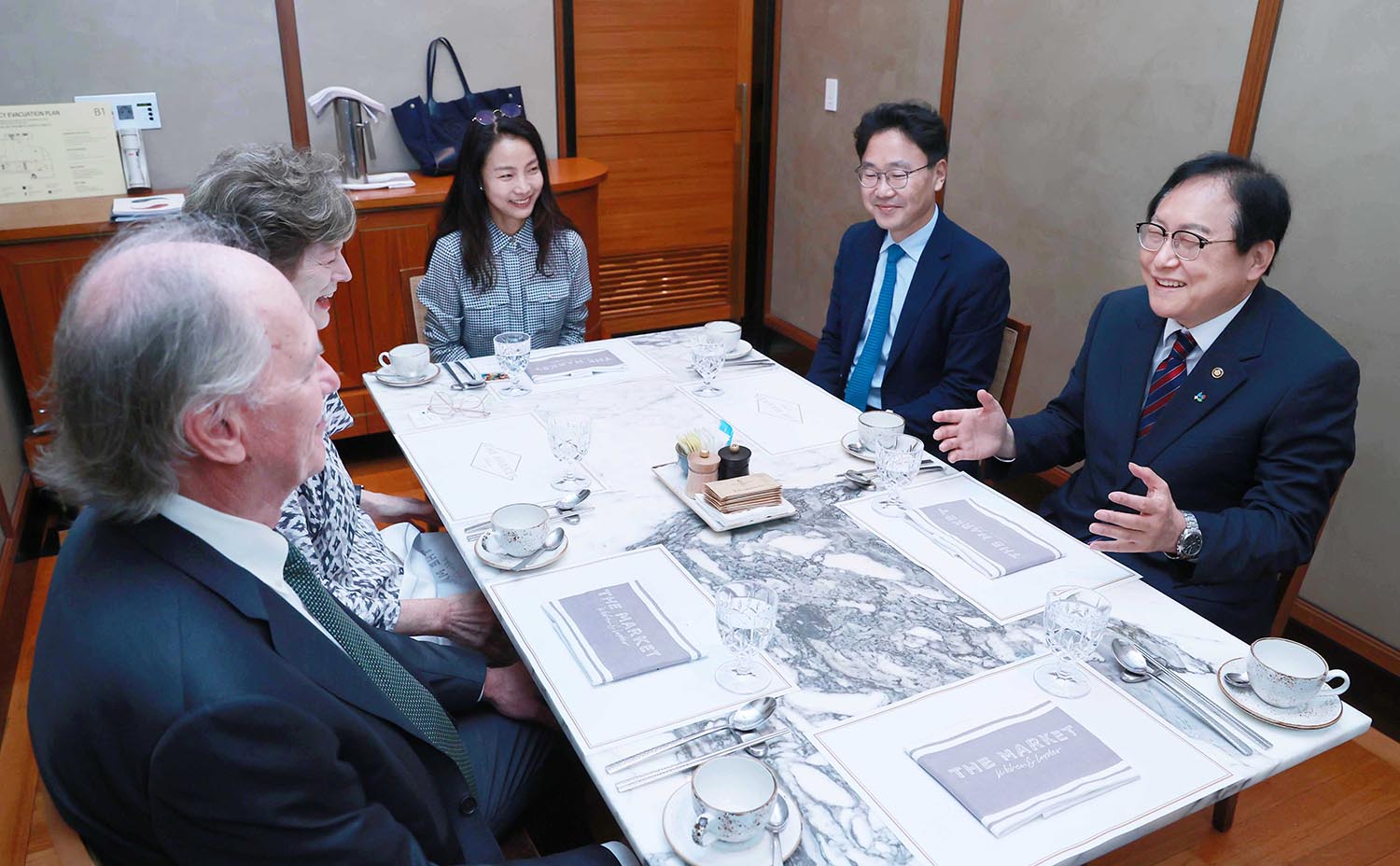 코리아소사이어티 대표단 면담 2