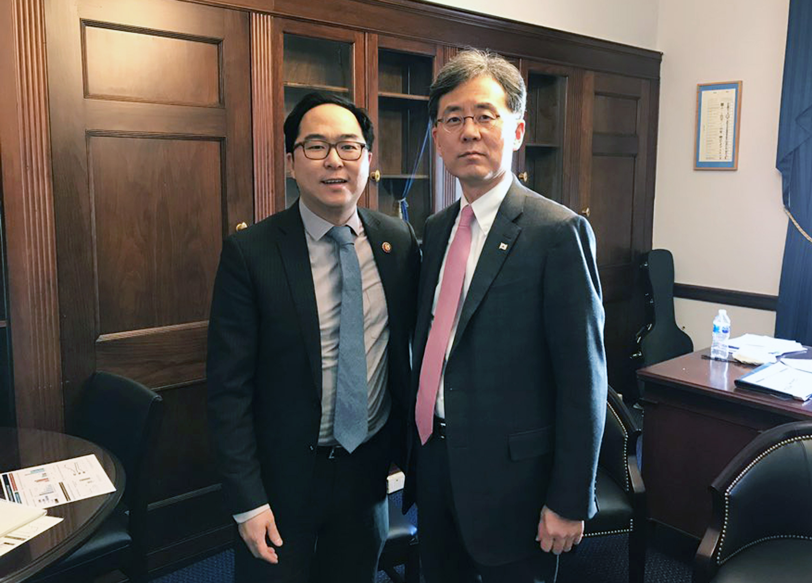 美 상·하원의원들과 자동차 232조 조사 관련 면담 3
