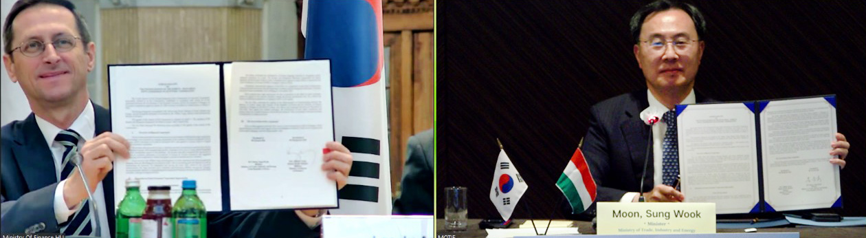 한-헝가리 경제공동위 폐회식 및 합의서 서명식 1
