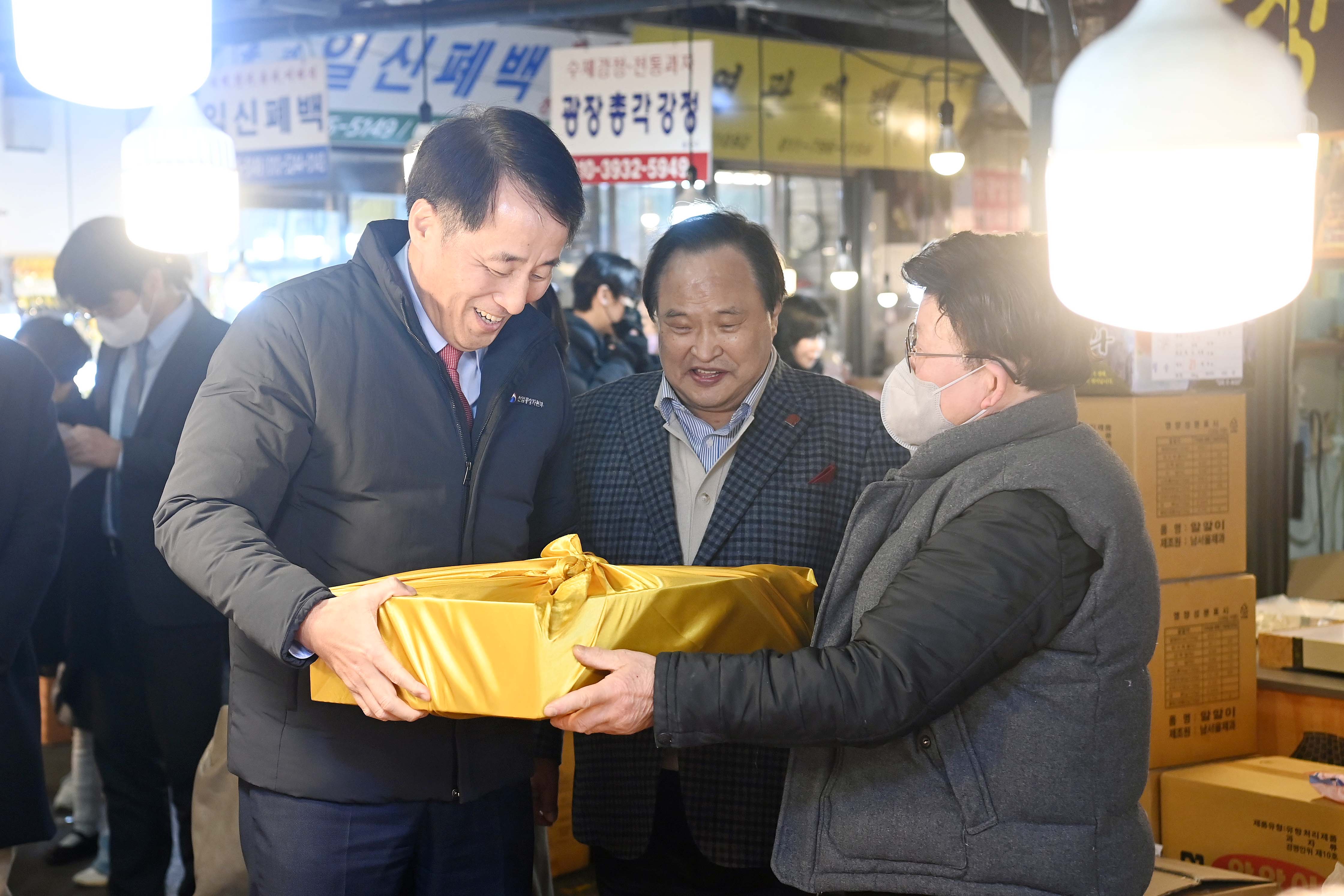 설 명절맞이 광장전통시장 현장방문 4