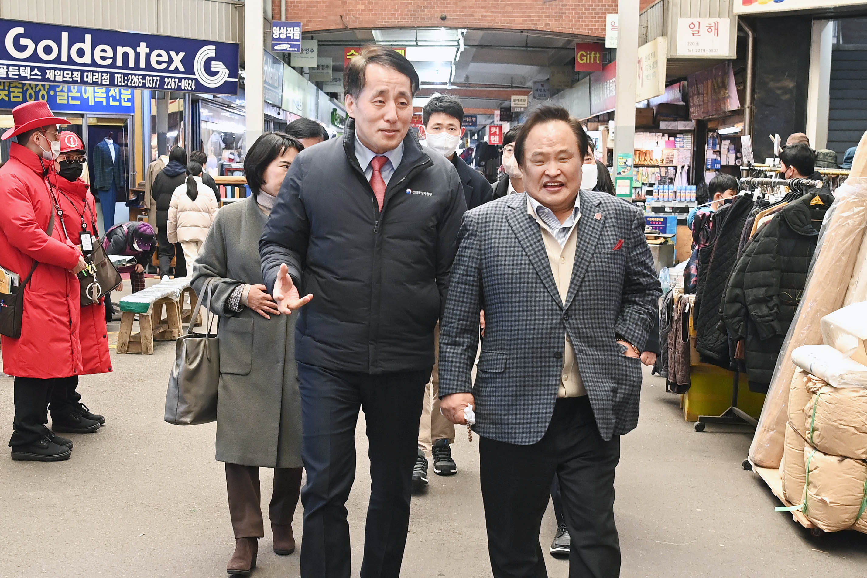 설 명절맞이 광장전통시장 현장방문 2