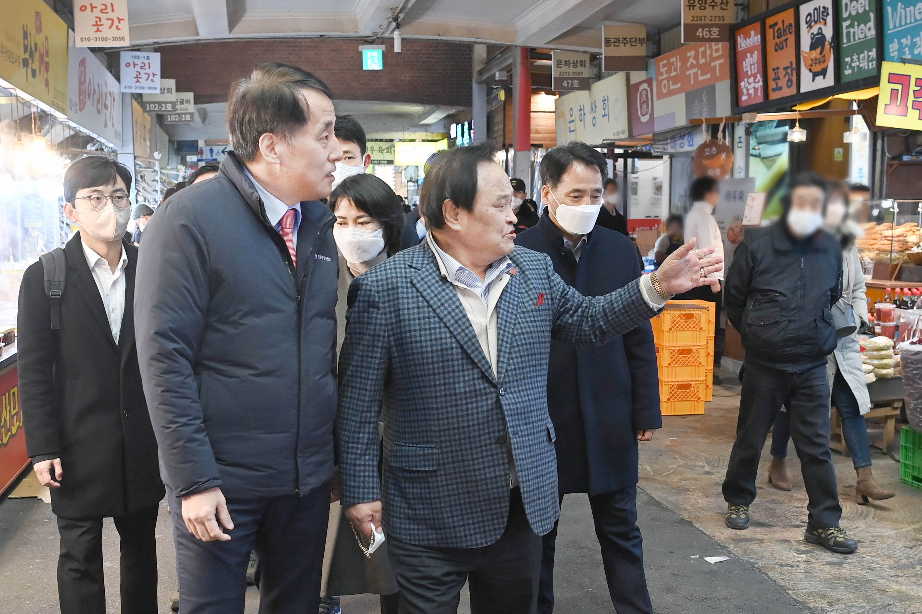 설 명절맞이 광장전통시장 현장방문 6