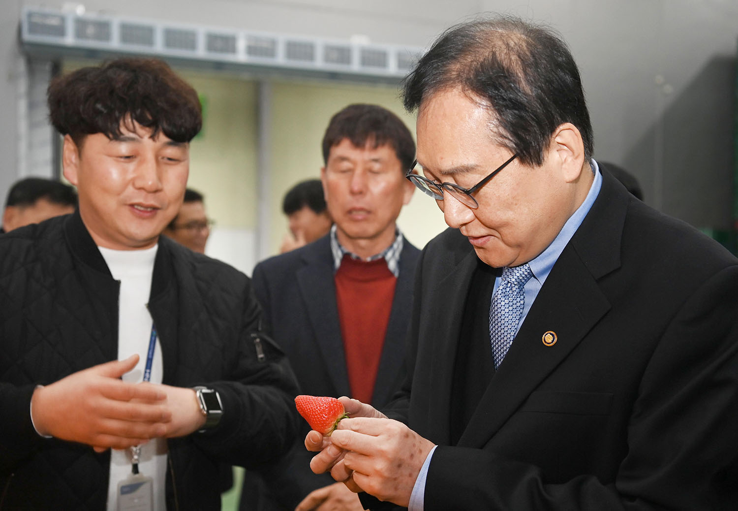 딸기 수출 현장방문 3