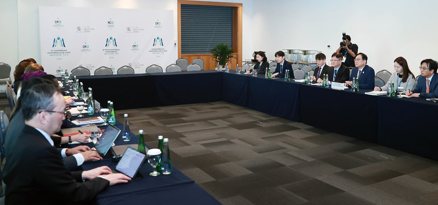 세계무역기구(WTO) 사무총장 면담 2
