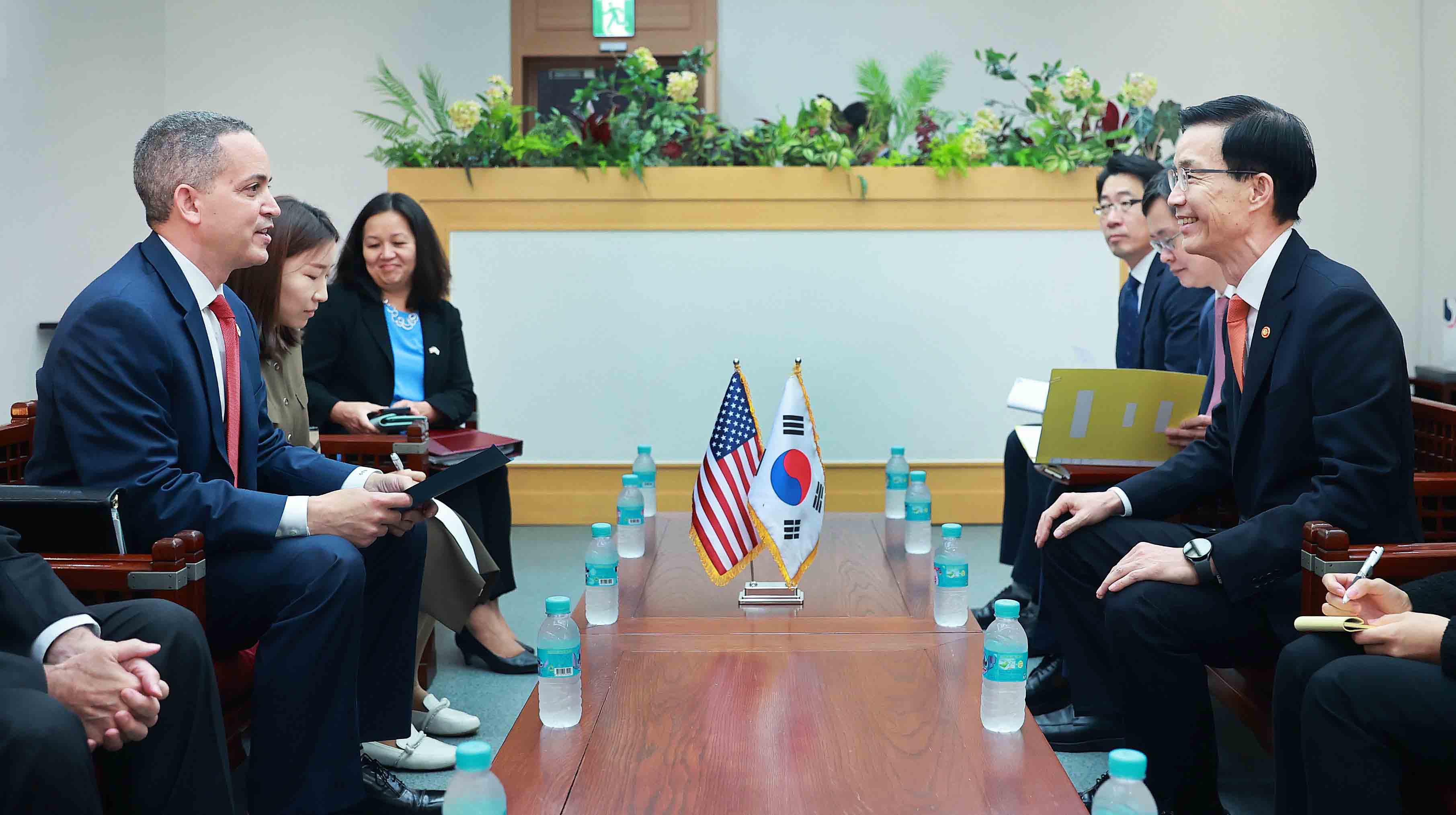 미국 상무부 부장관 면담 2