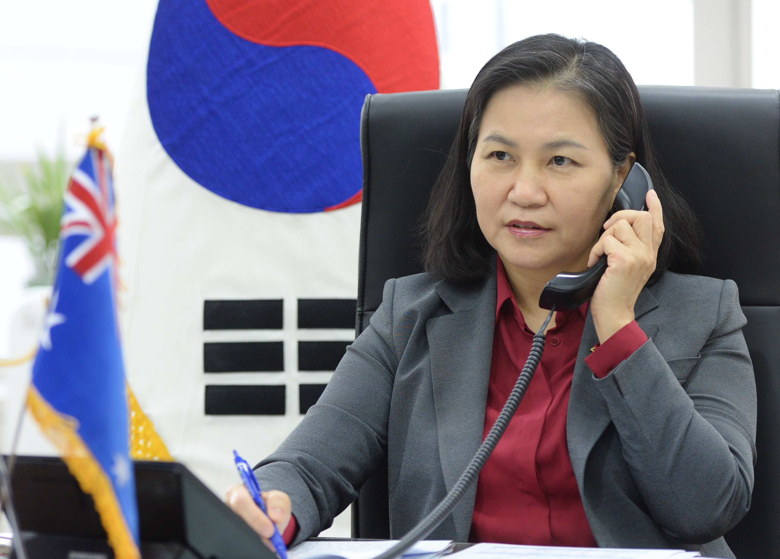 한-호주 통상장관 유선회의 1