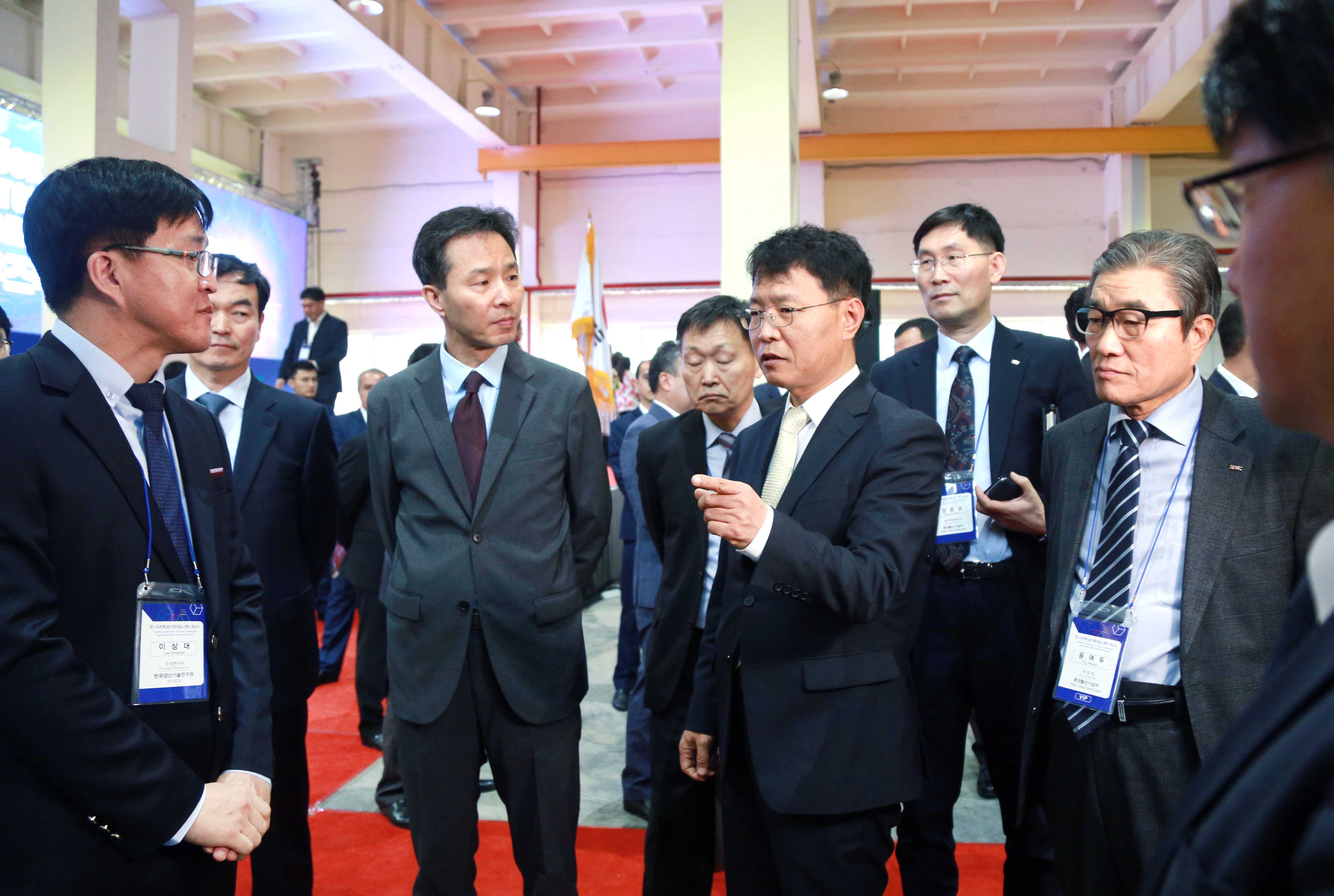 한-우즈벡 농기계 R&D 센터 개소식 5