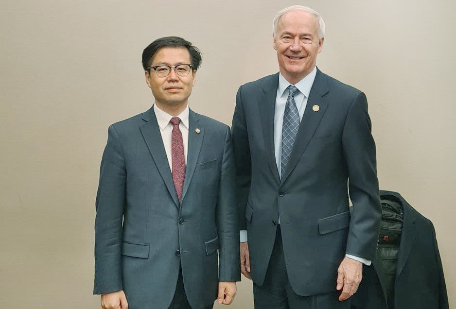 미국 아칸소 주지사 면담 1