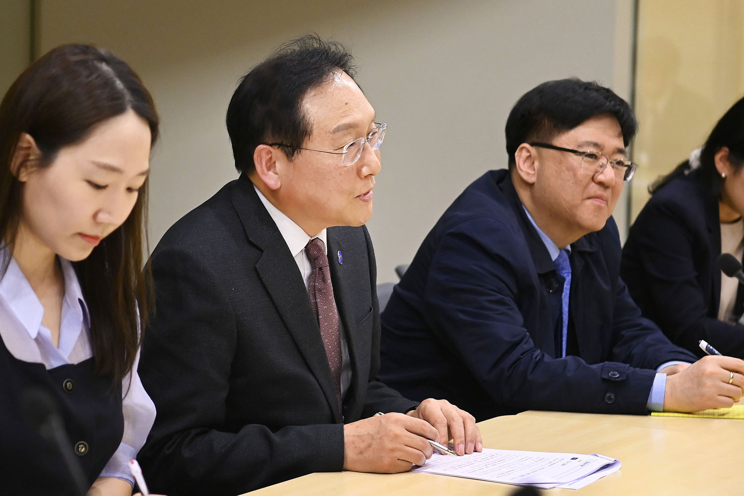 프랑크 리스테르 프랑스 통상장관 면담 4
