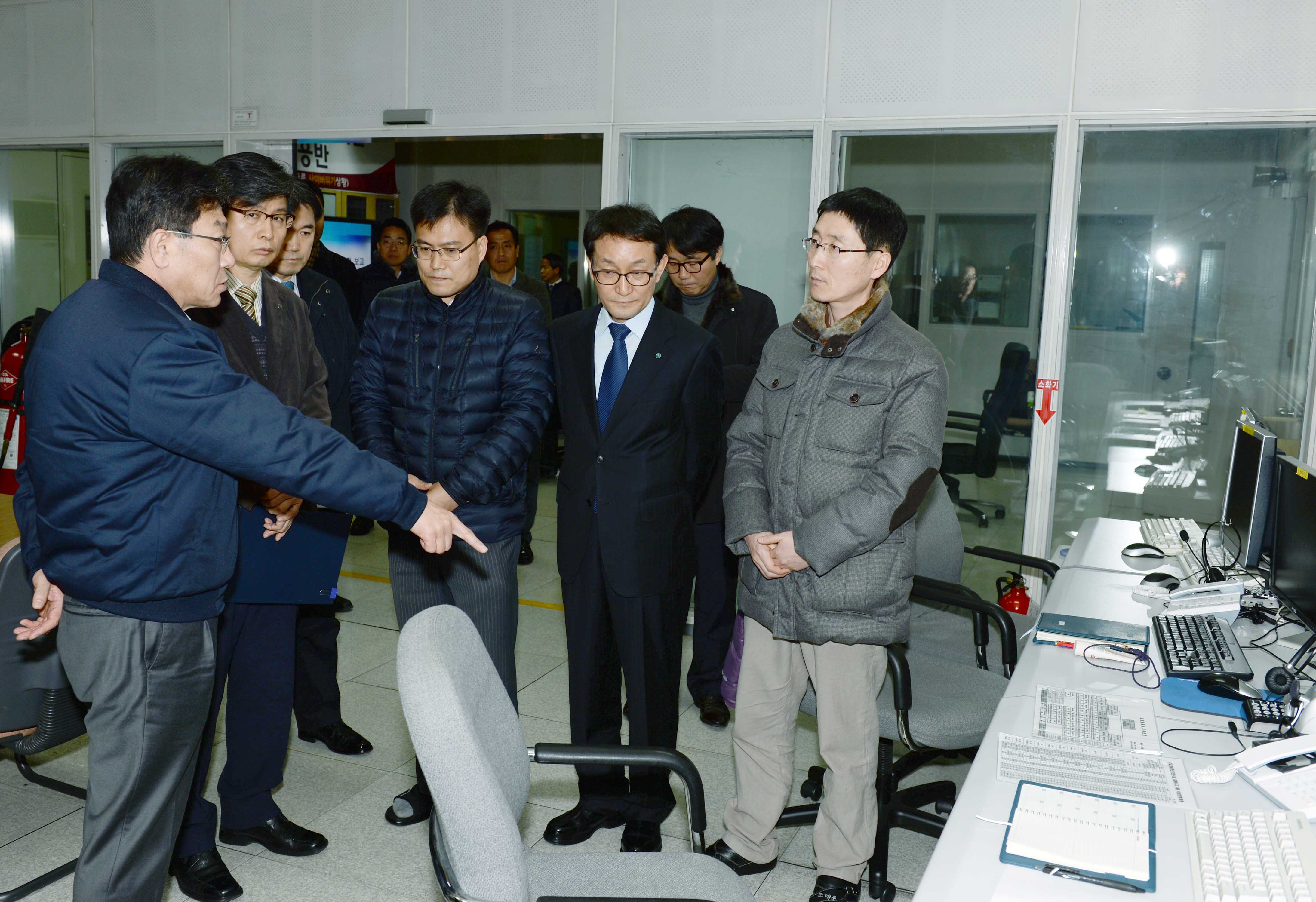 가스공사 중앙통제소 주요정보통신기반시설 현장점검 3