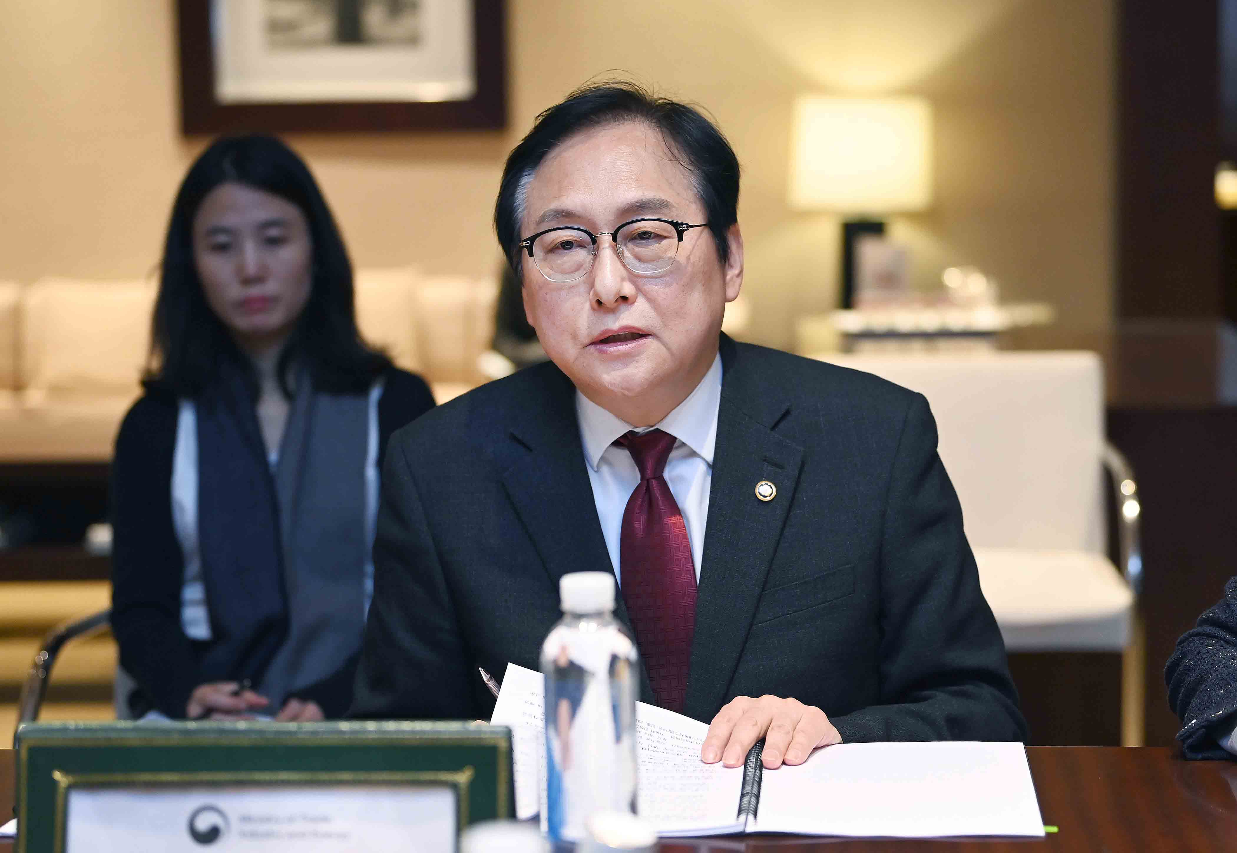 모로코 투자·융합·공공정책평가부 특임장관 면담 4