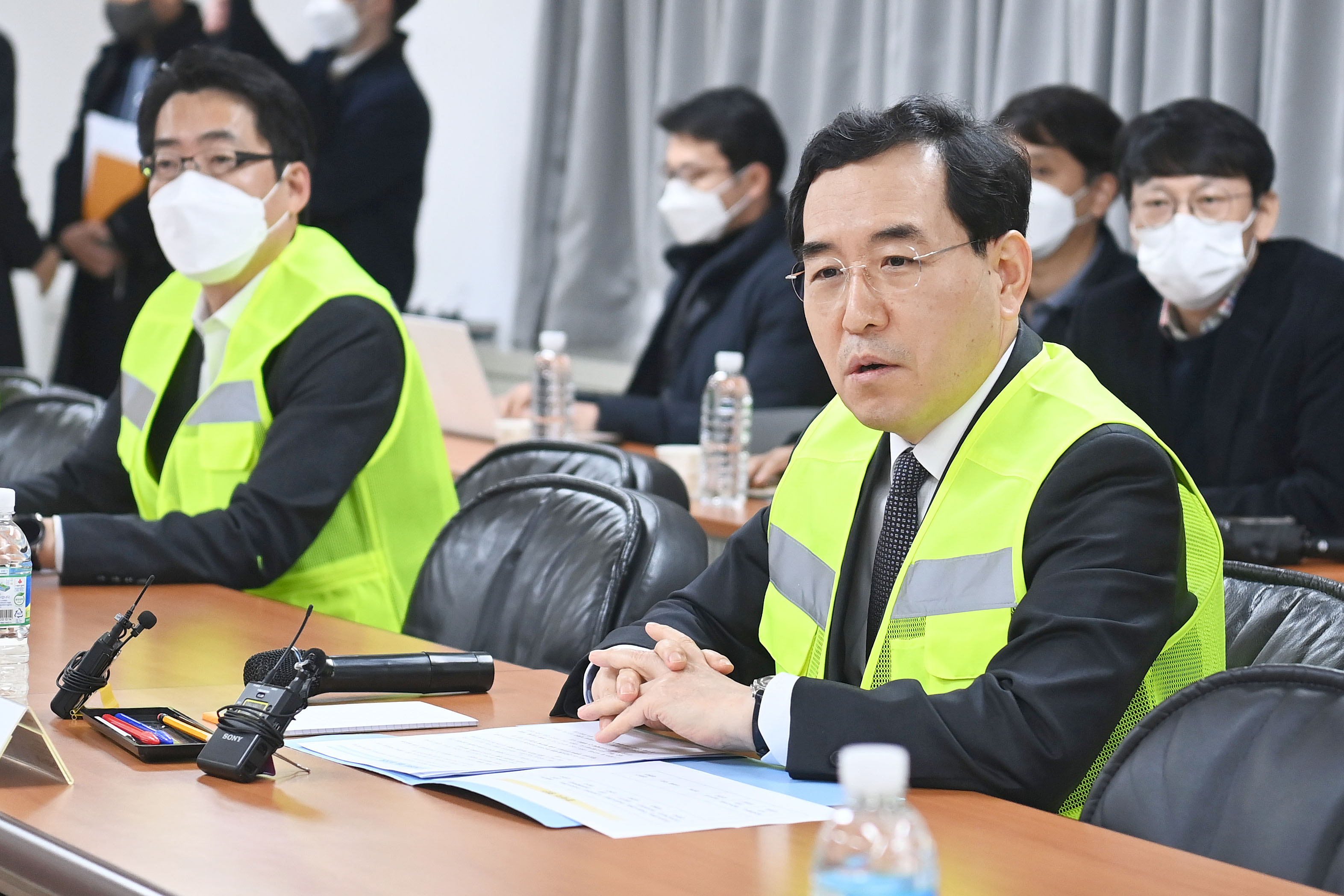 화물연대 집단운송거부 관련 시멘트 피해업체 현장방문 4