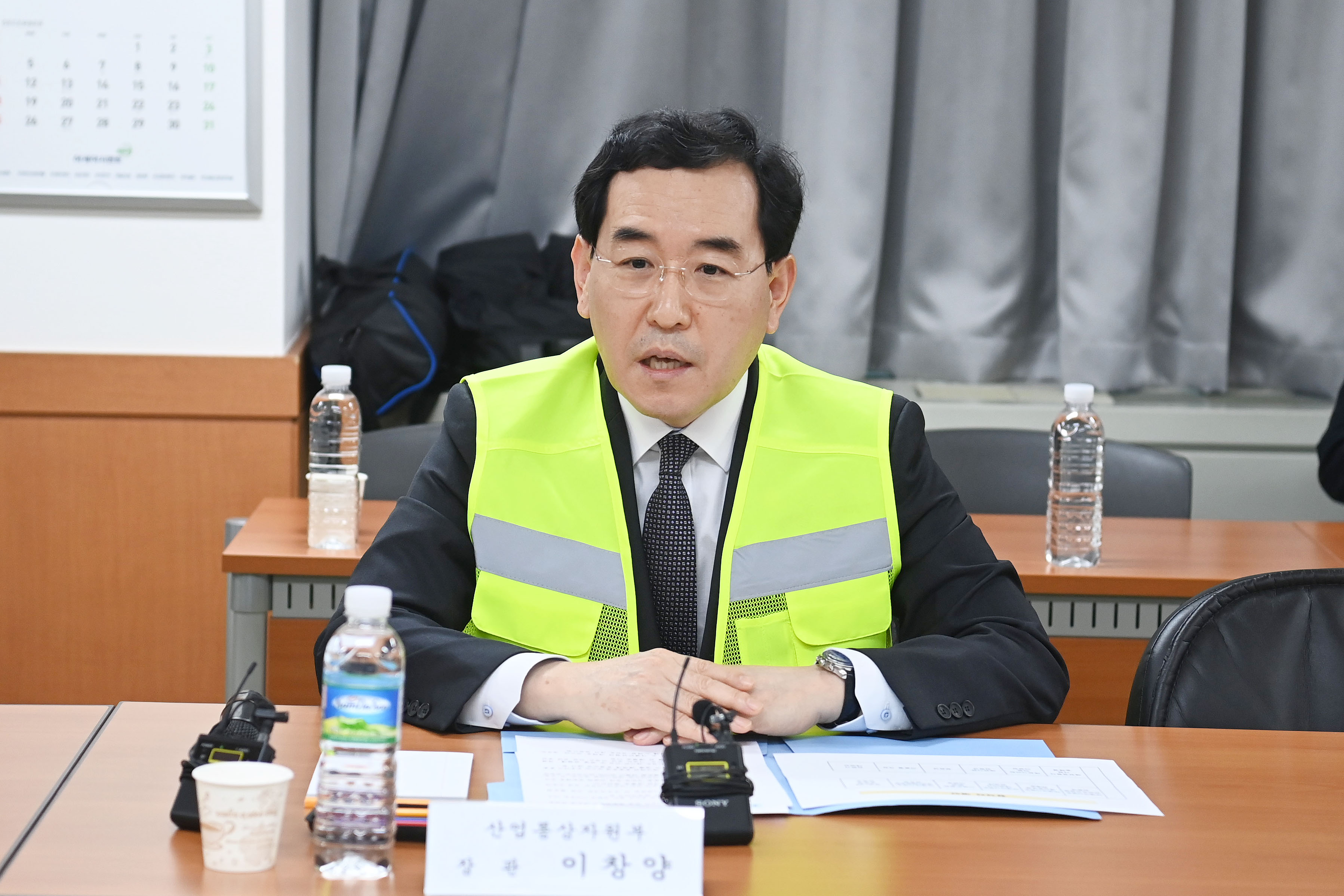 화물연대 집단운송거부 관련 시멘트 피해업체 현장방문 3