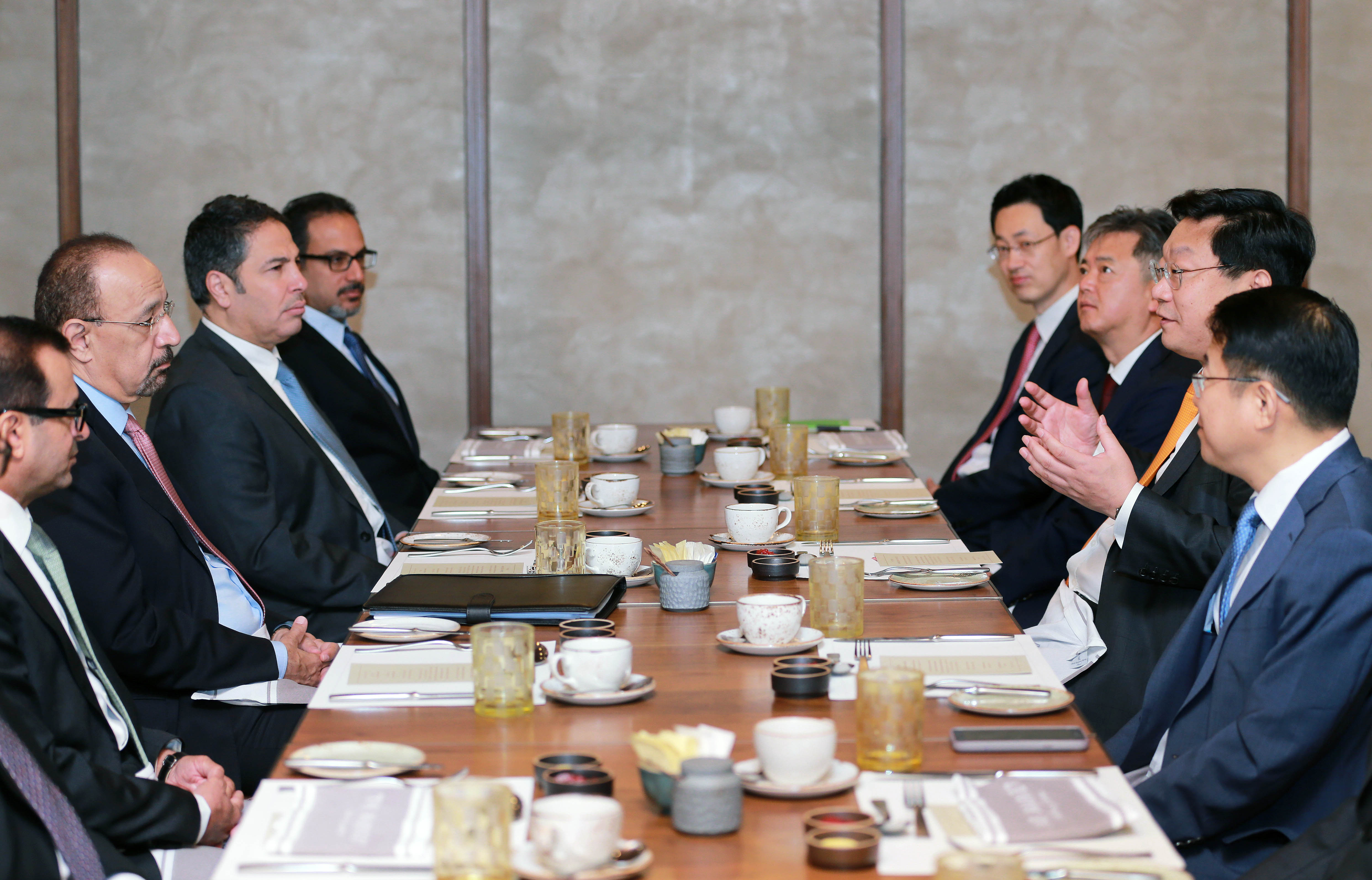 사우디 에너지산업광물자원부 장관 면담 2