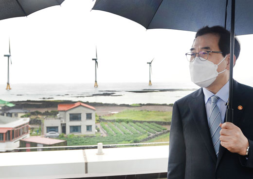 제주 탐라해상풍력발전 현장방문 1