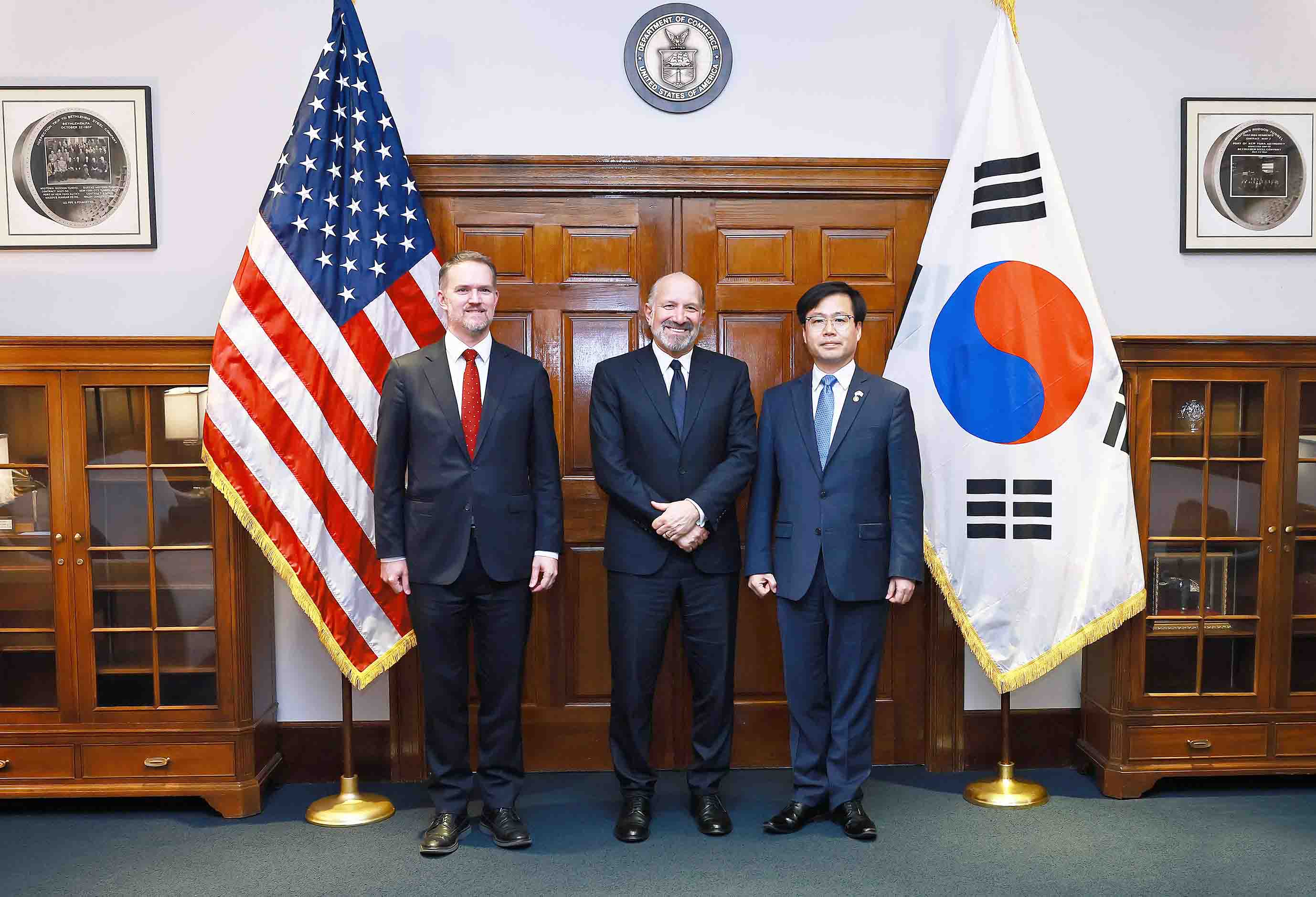 미국 상무부 장관 및 미국무역대표부(USTR) 대표 면담 1