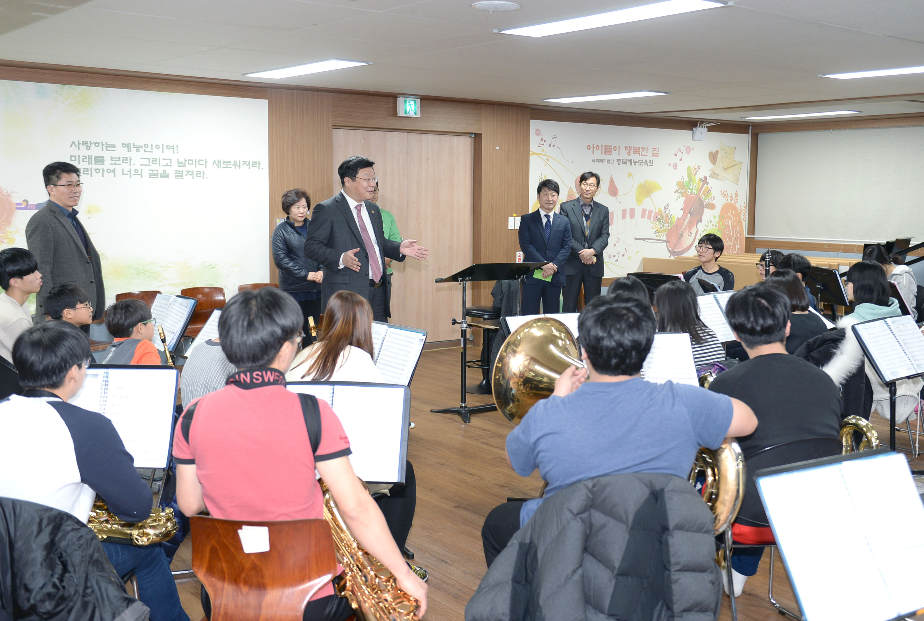신년 새해 사회복지시설 혜능보육원 위문 4