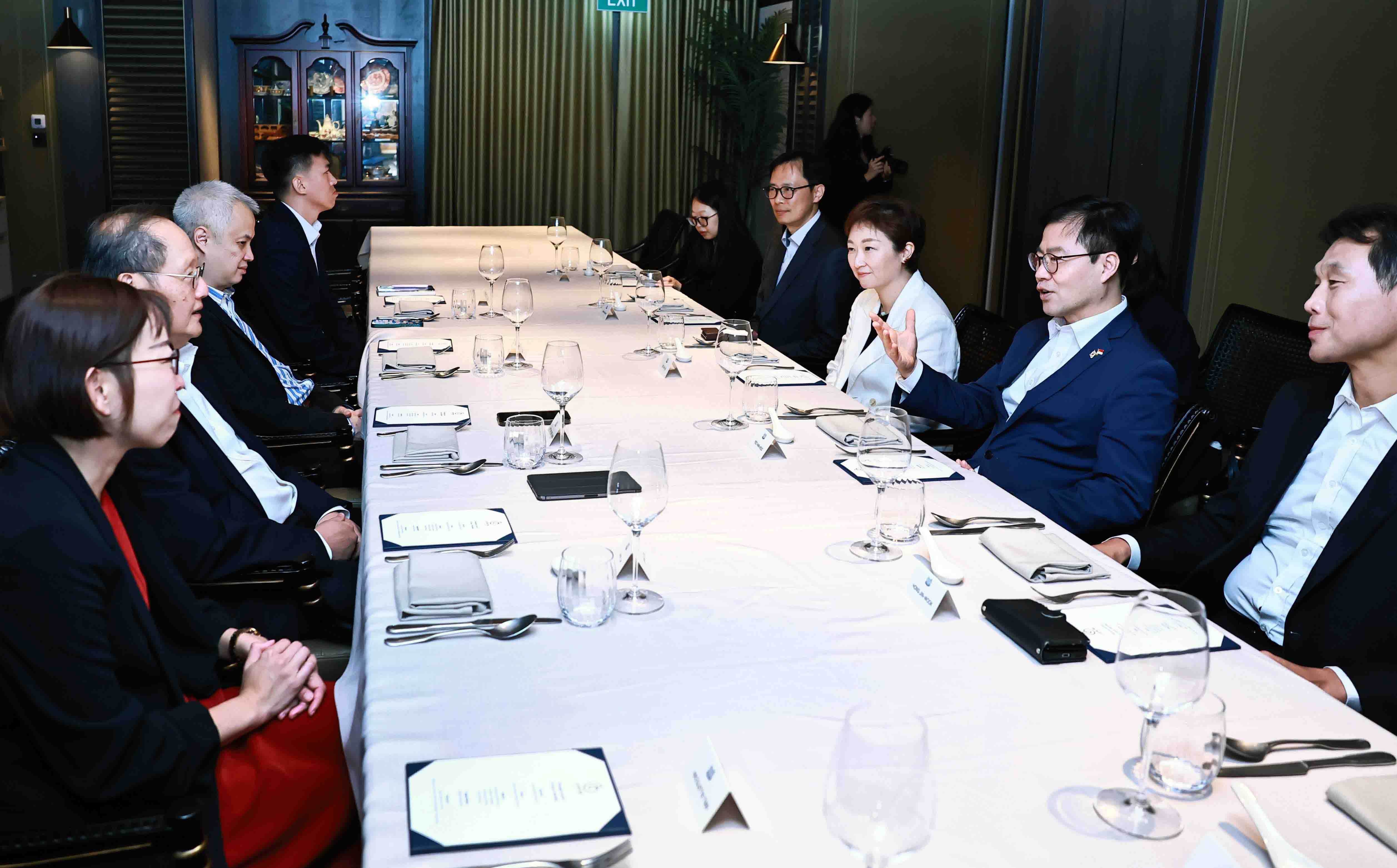 싱가포르 디지털·공급망·에너지 담당 장관 면담 3