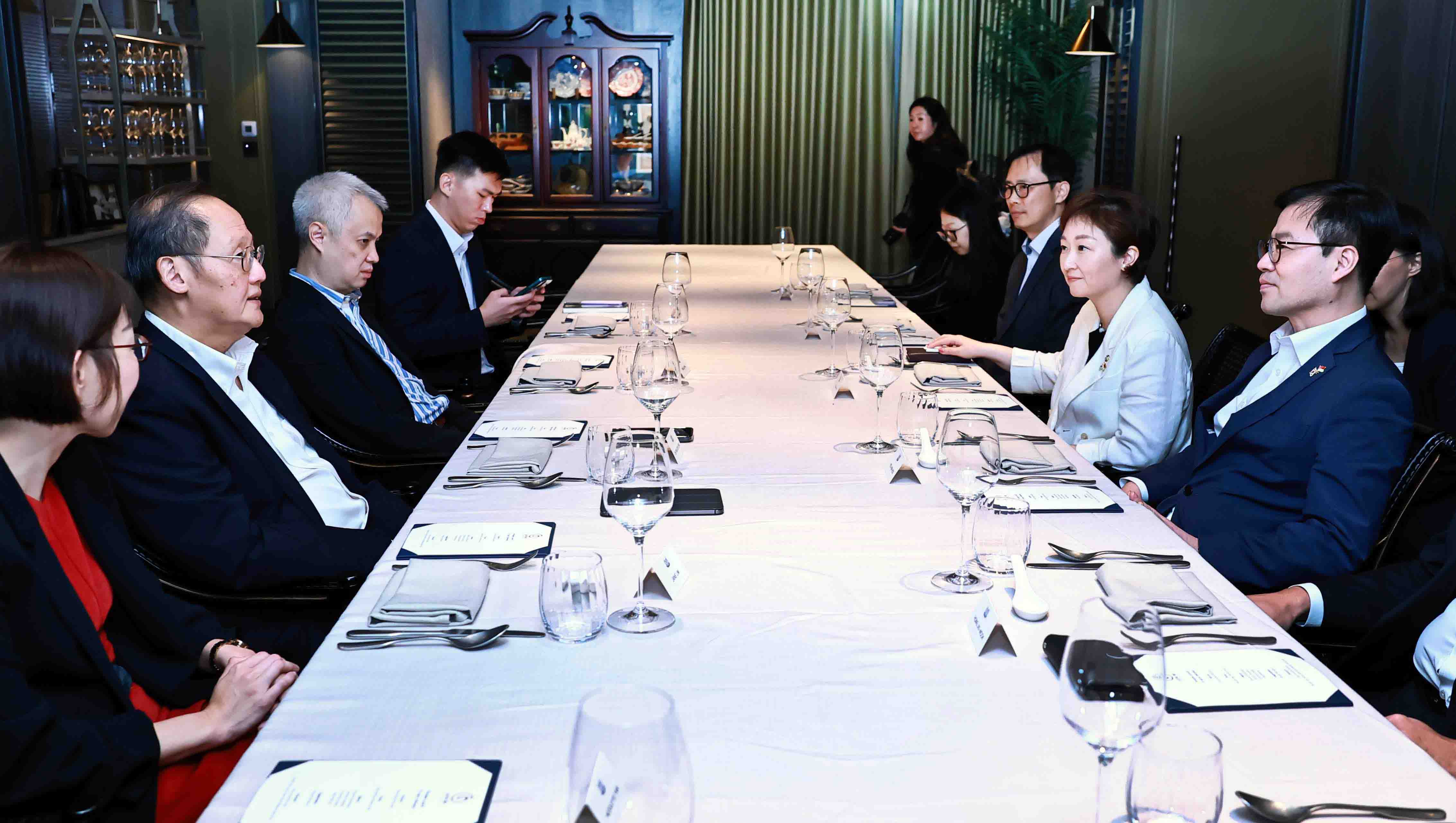 싱가포르 디지털·공급망·에너지 담당 장관 면담 2