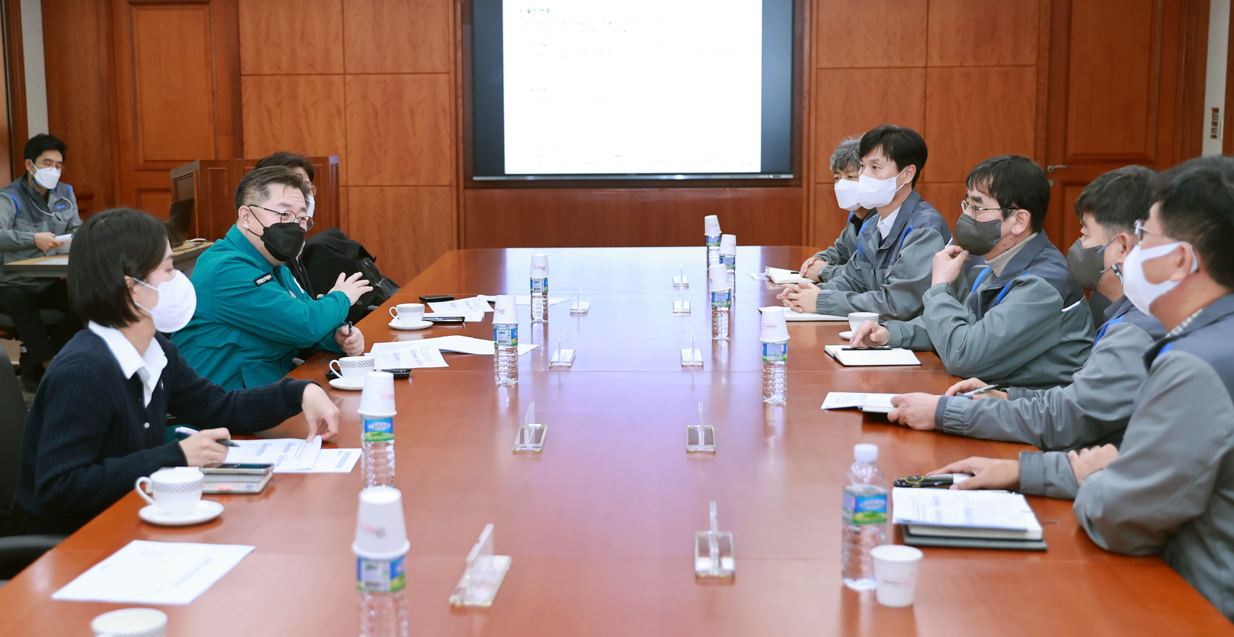 화물연대 파업 관련 판교저유소 현장점검 6