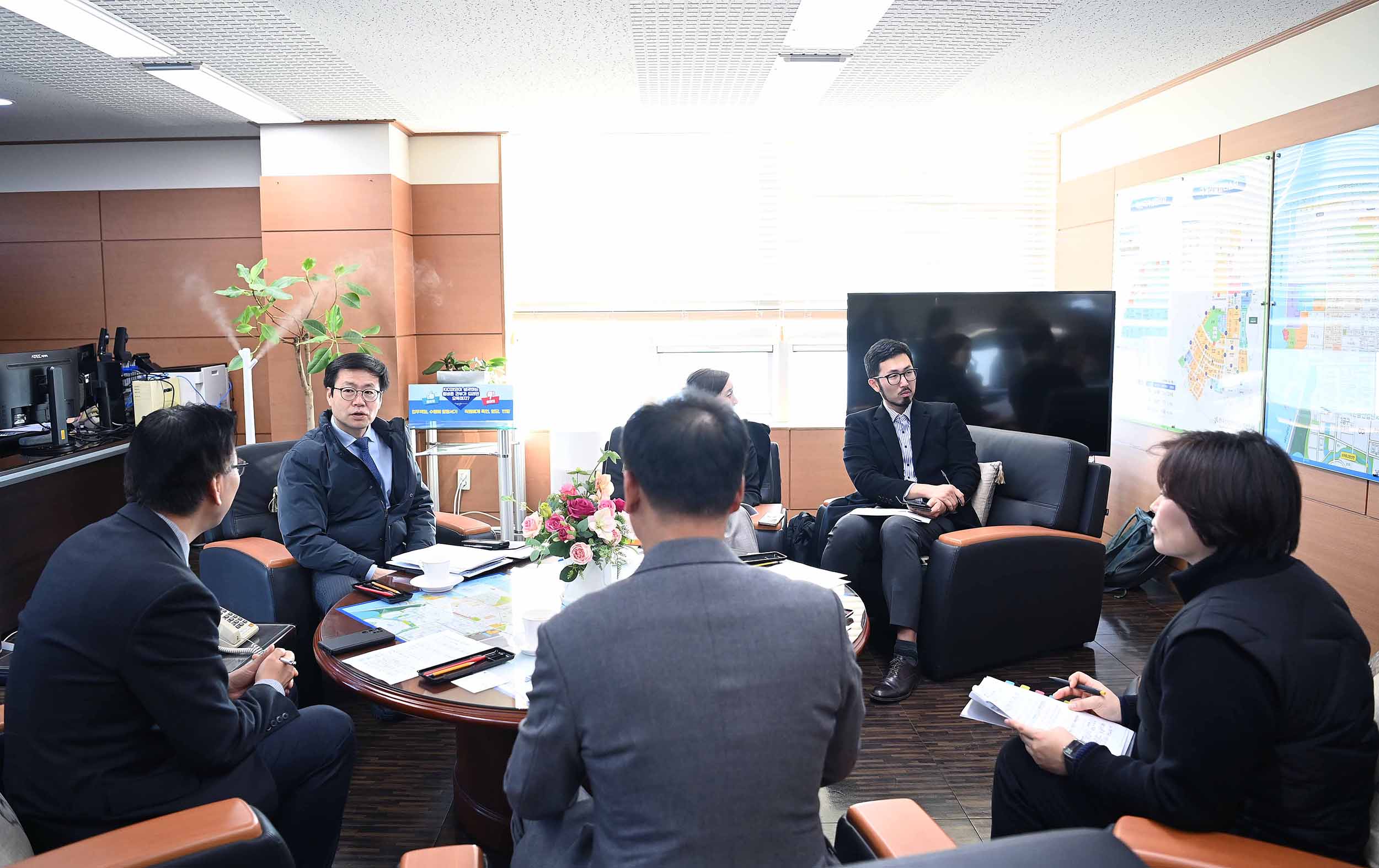 군산 국가산업단지 내에 소재한 건설철강 현장방문 4