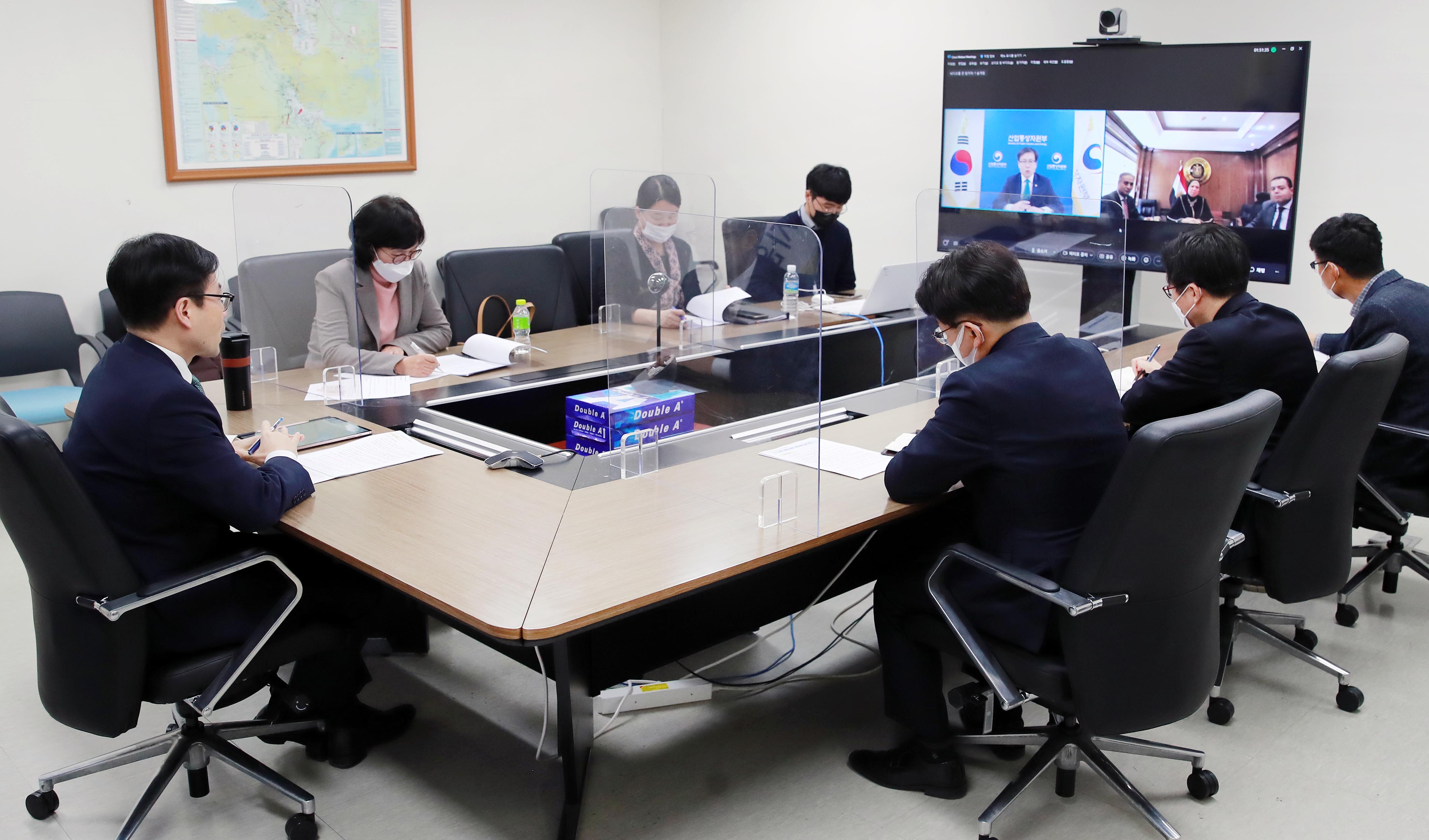 이집트 통상산업부 장관 면담 6
