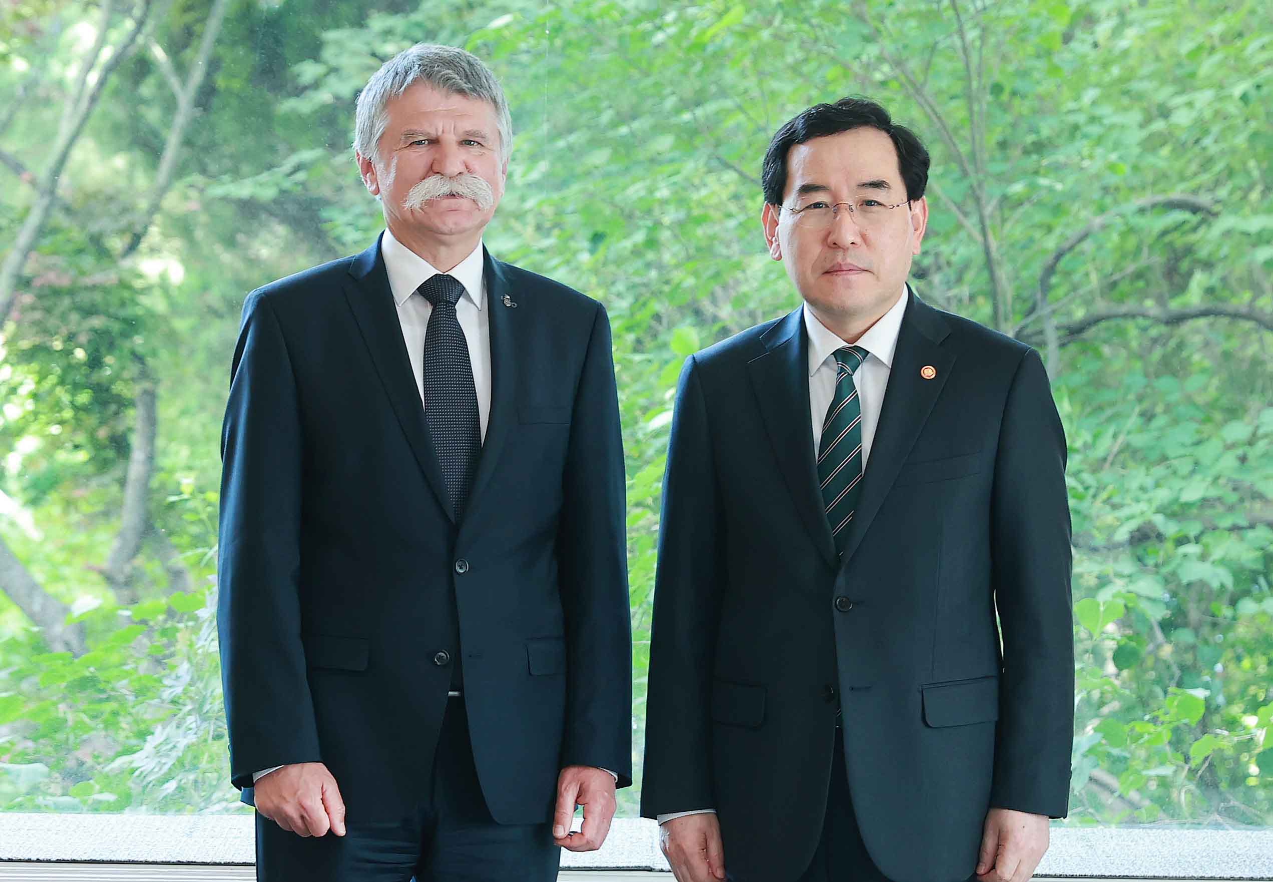 헝가리 국회의장 면담 1