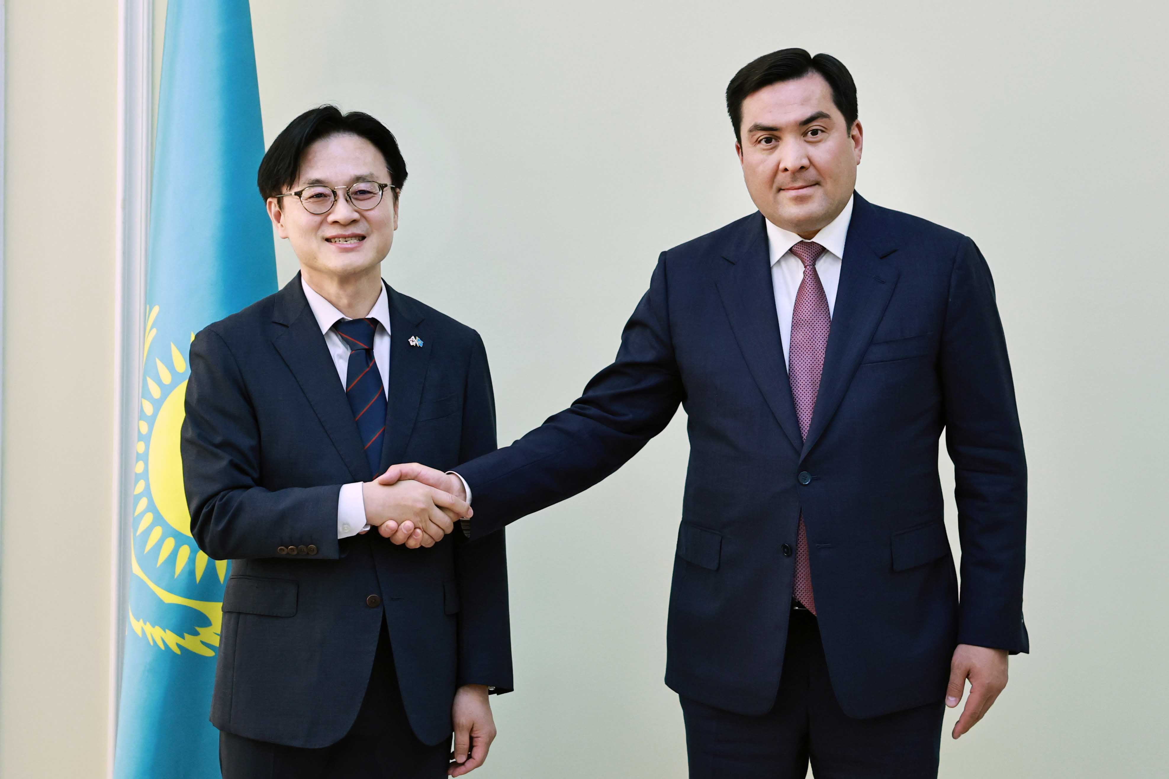 카자흐스탄 에너지부 장관 면담 1