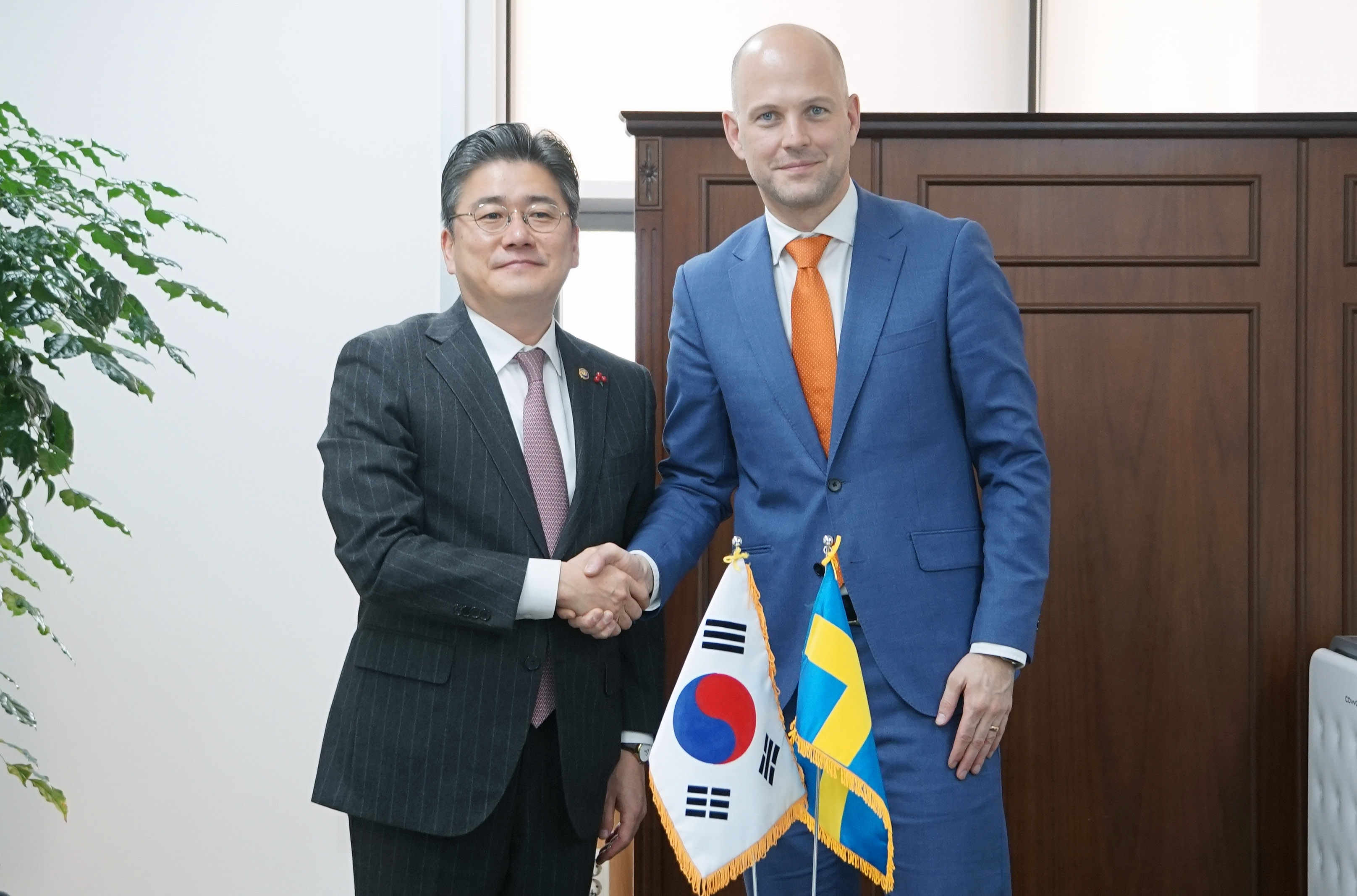스웨덴 기업혁신부 차관 면담 1
