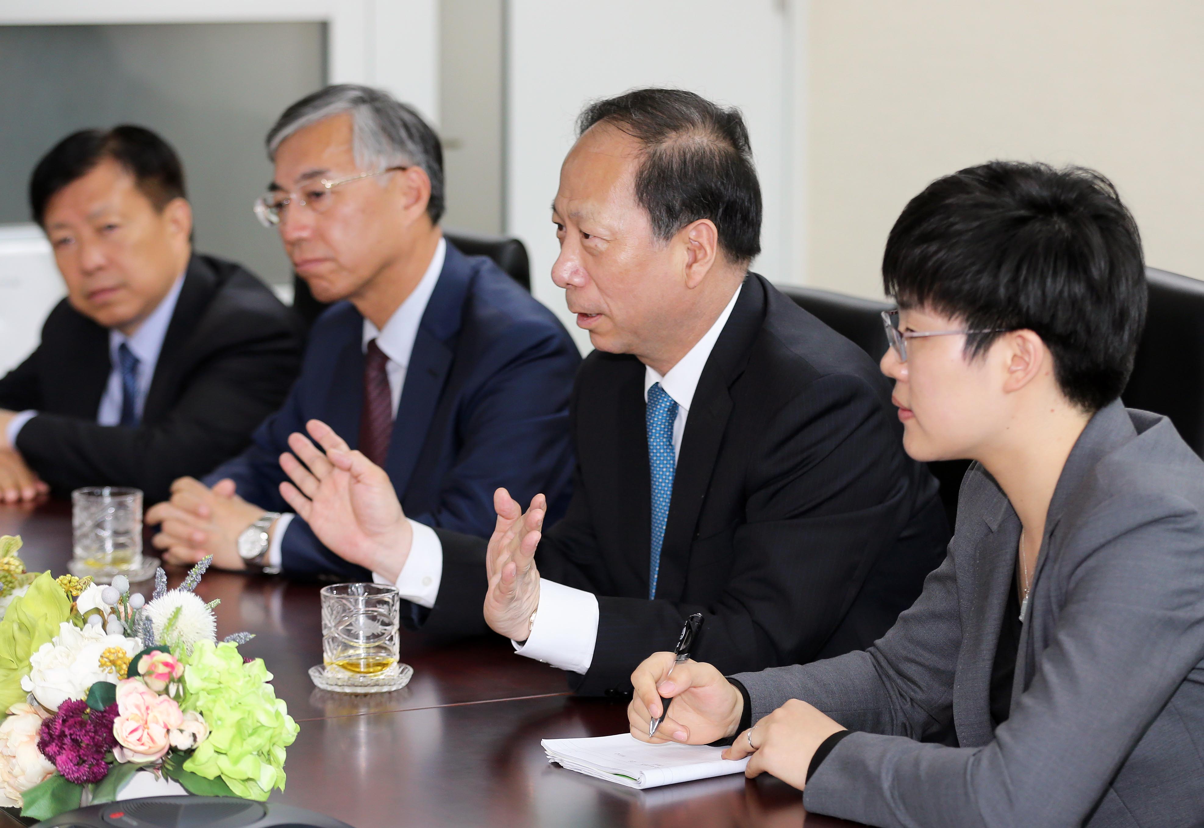 중국 강소성장 면담 및 협력협의체 설립 MOU 체결식 4
