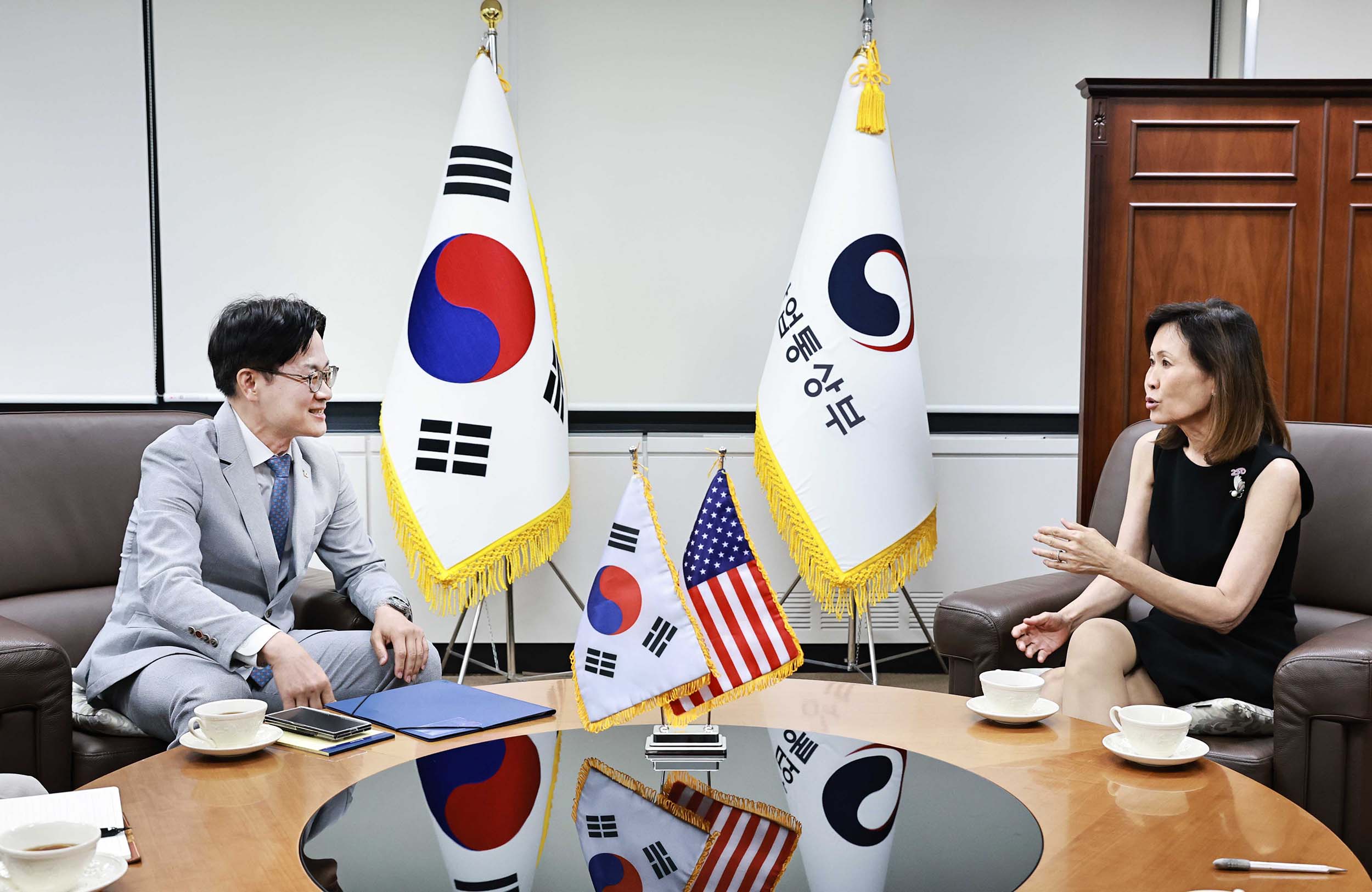 미셸 스틸 주한미국대사 면담 3