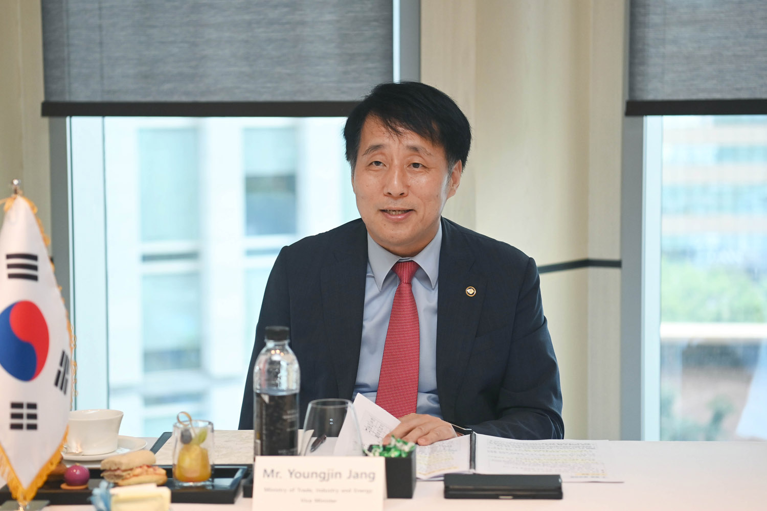 주한 인도대사 면담 4