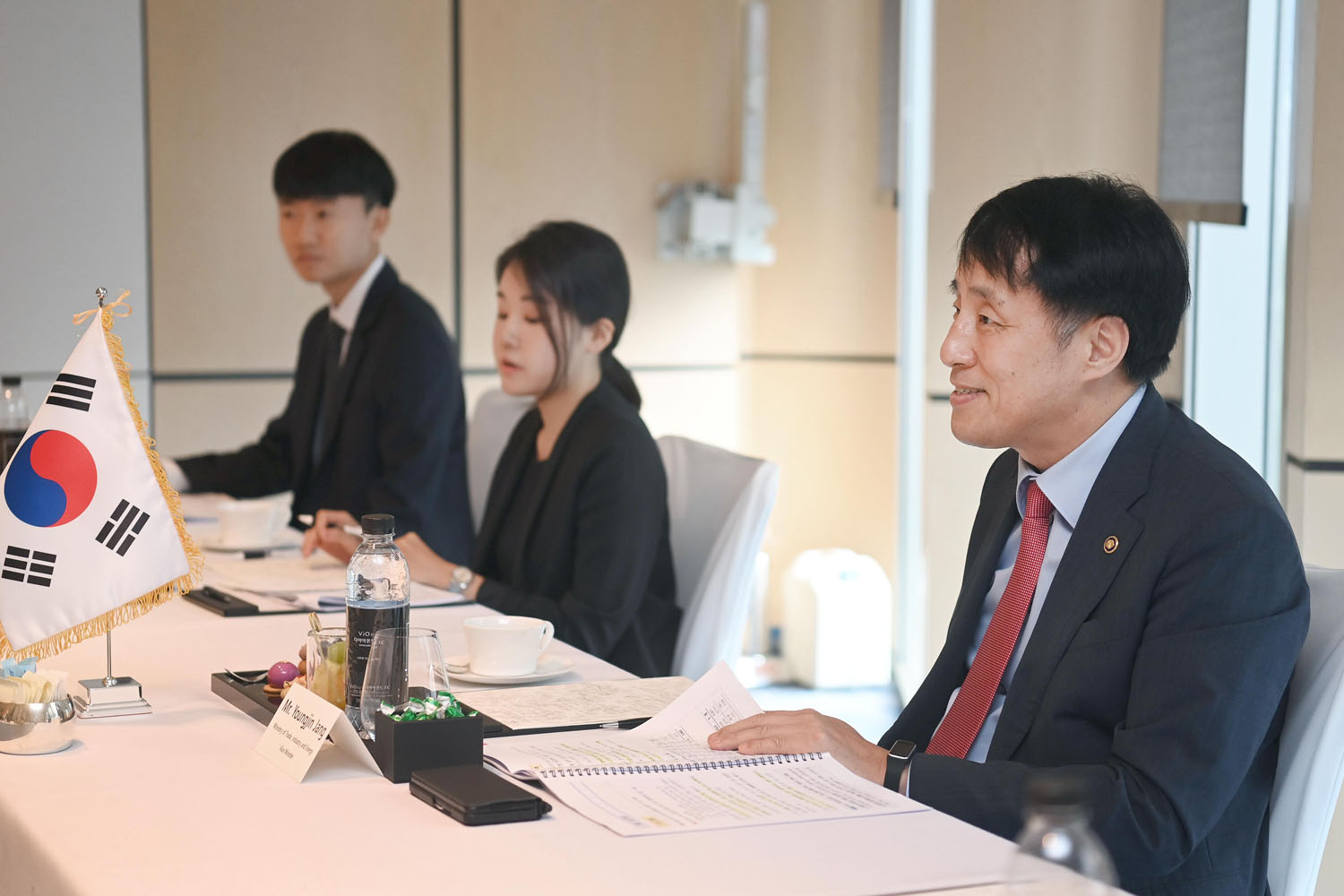 주한 인도대사 면담 3