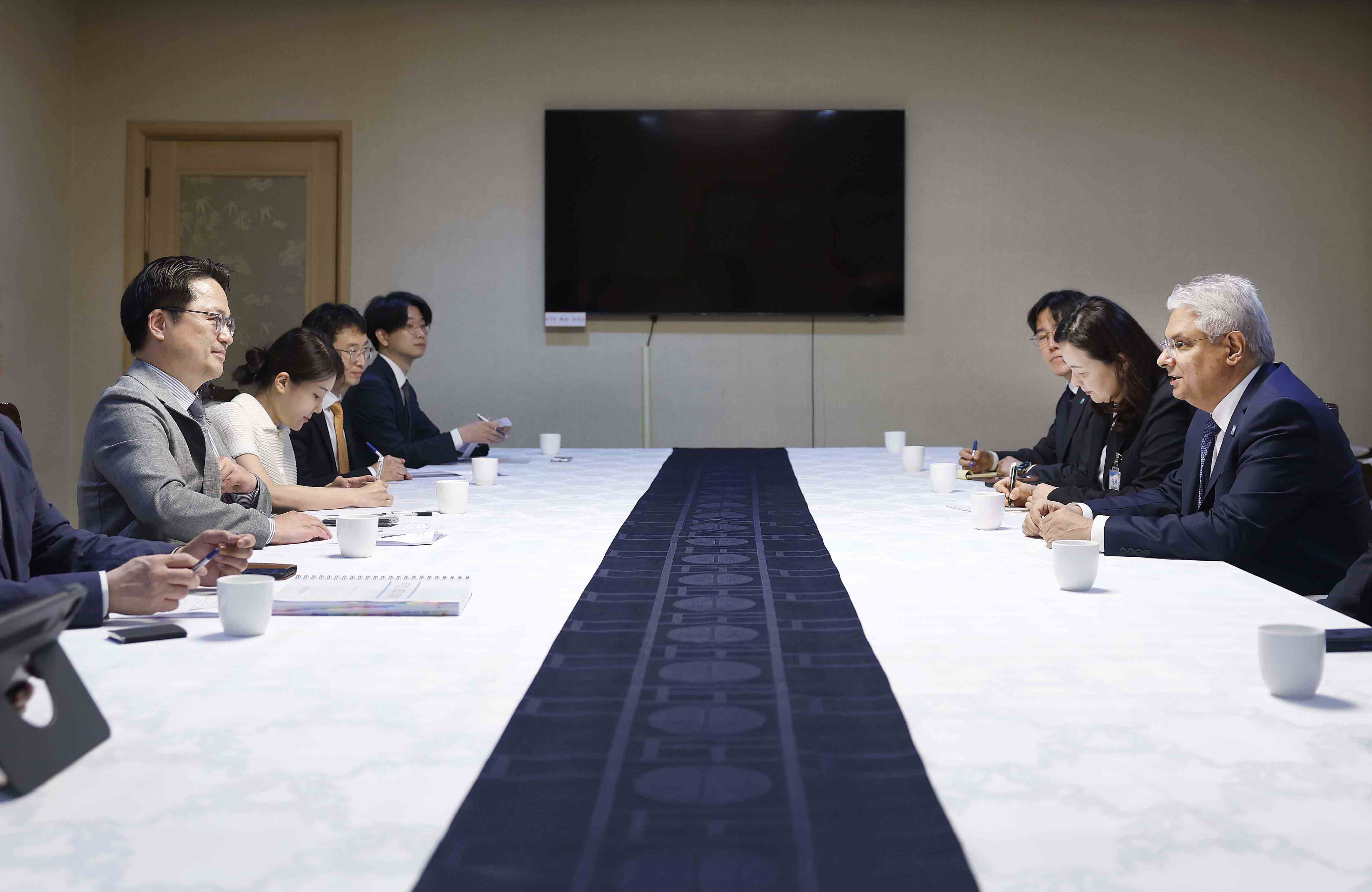 아람코(ARAMCO) 다운스트림 부문 사장 면담 3