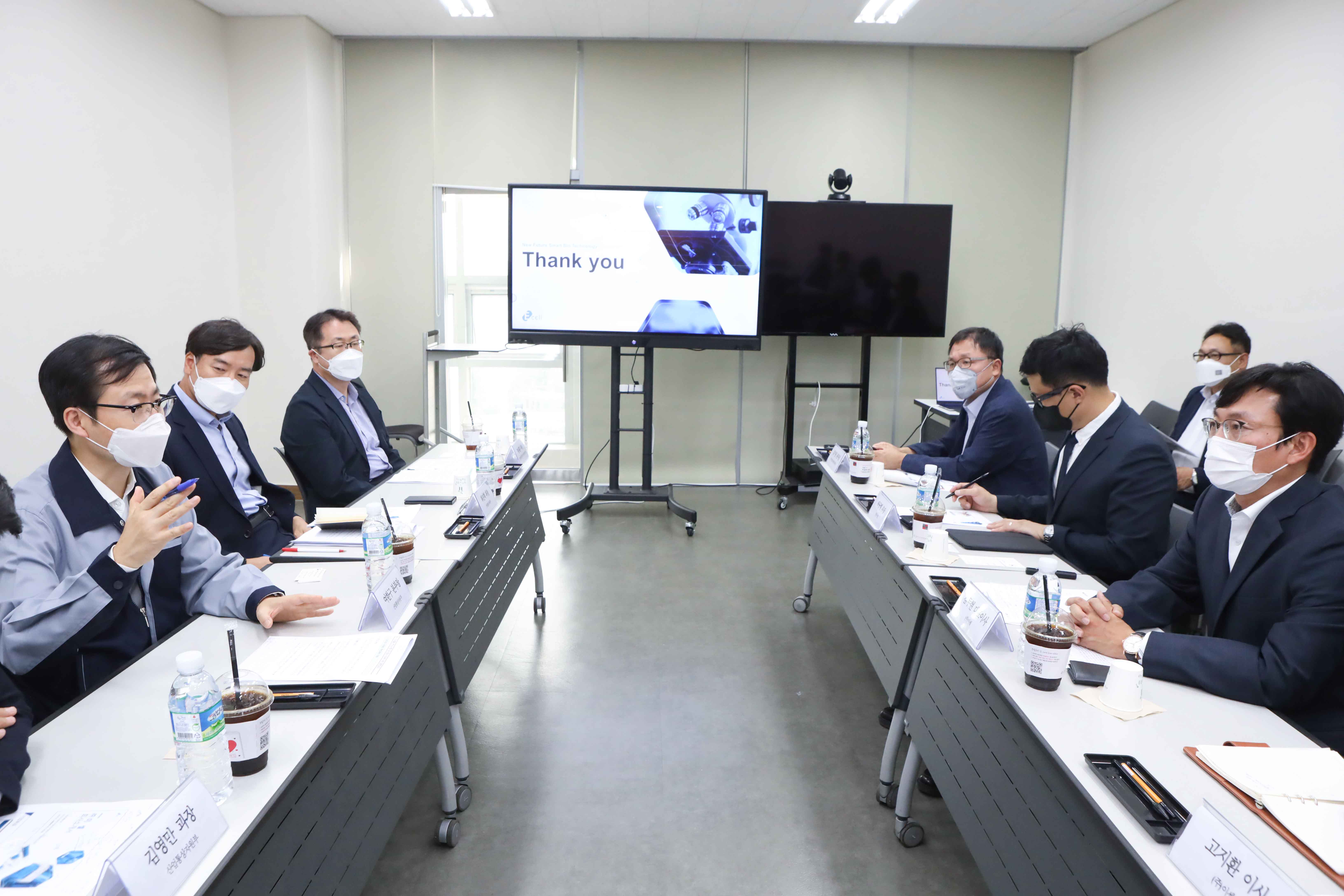 백신 원부자재 기업 인 ㈜이셀 현장방문 6