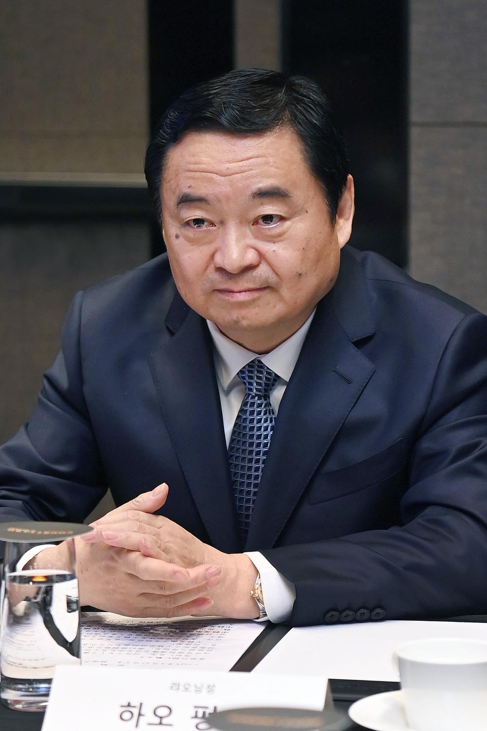 중국 랴오닝성 당서기 면담 5