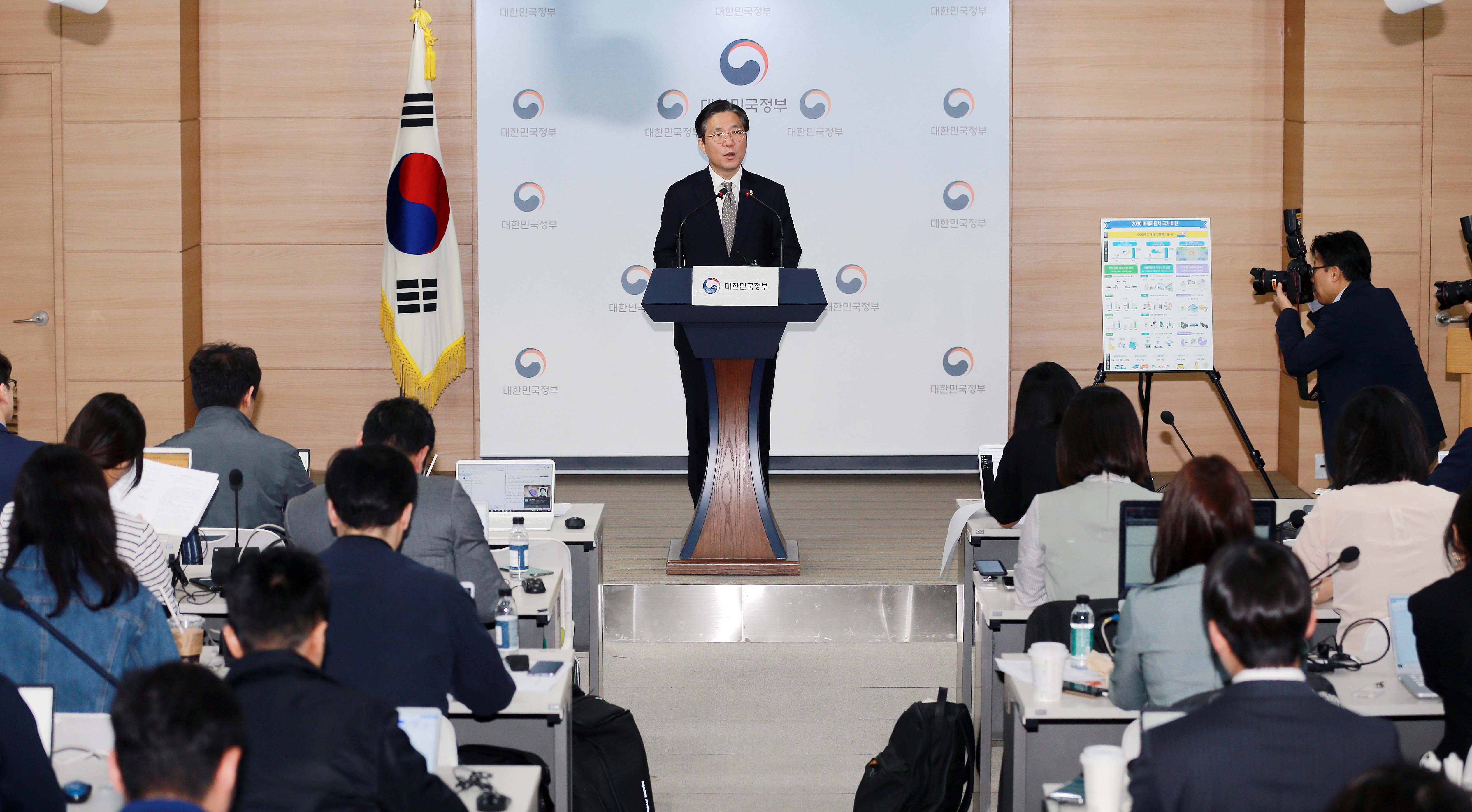 미래자동차 산업 발전전략 관련 정부합동 브리핑 1