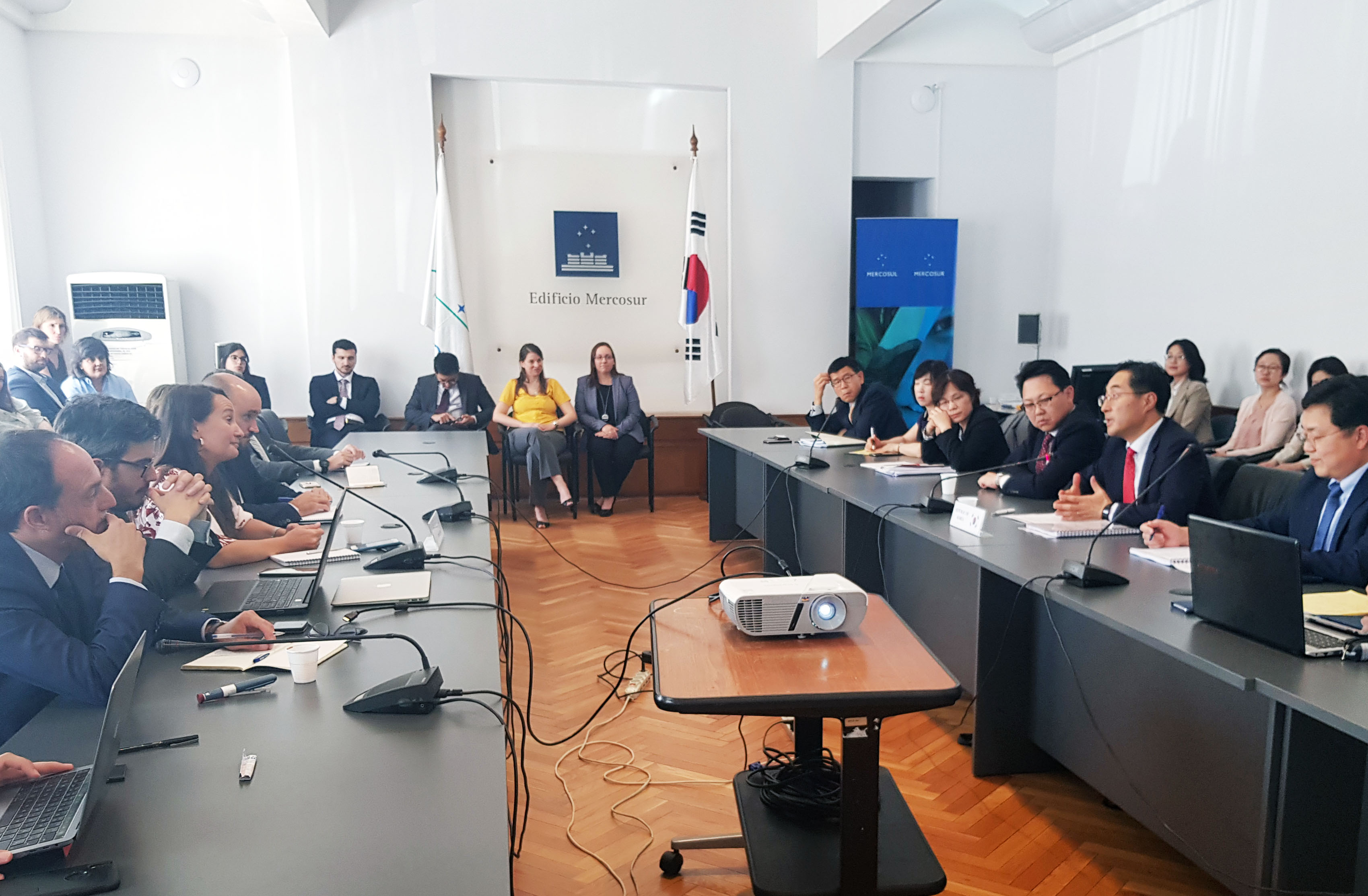 한-메르코수르 무역협정(TA) 제5차 협상 개회식 3