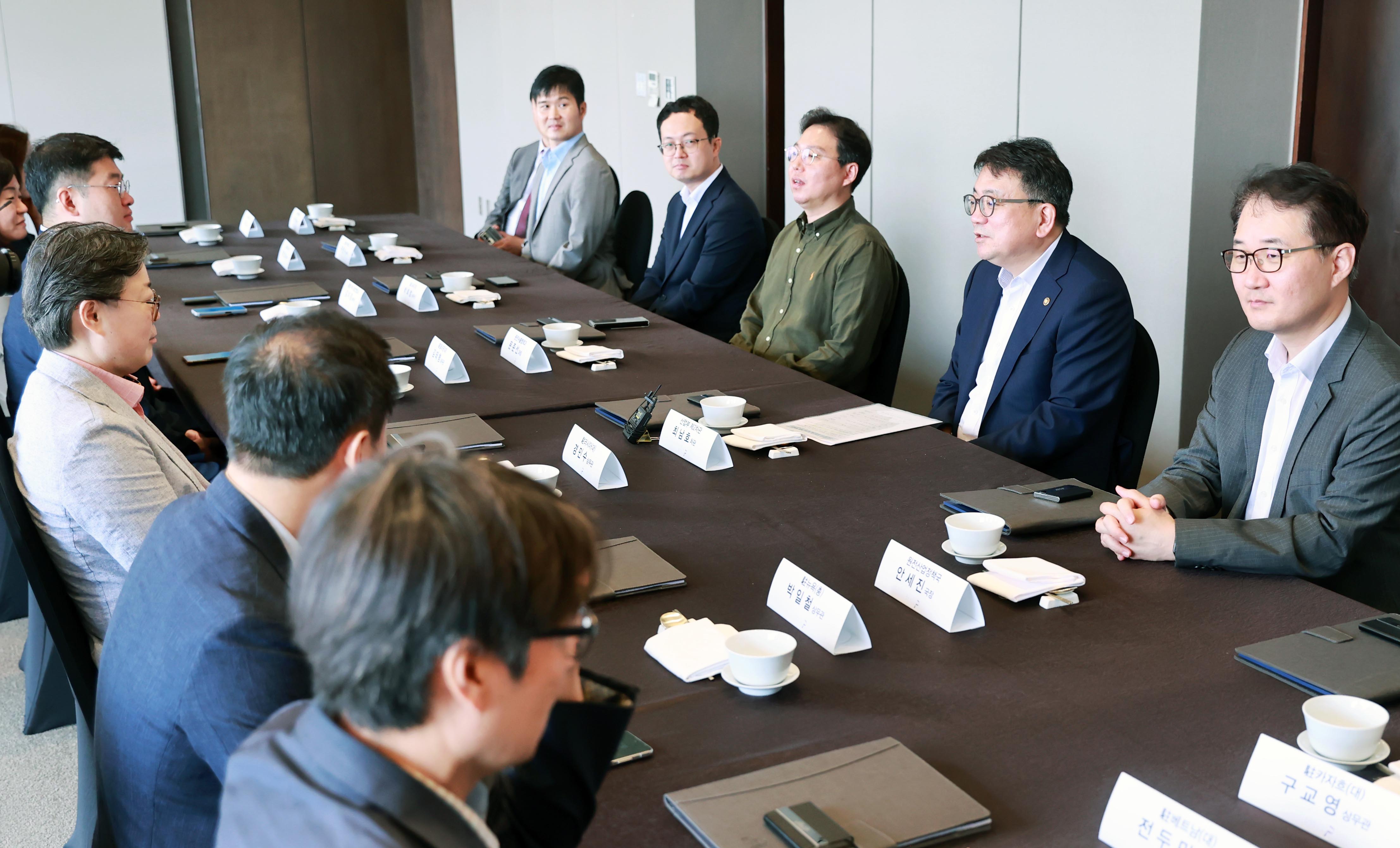 신임 상무관 원전수출 워크숍 오찬 간담회 4