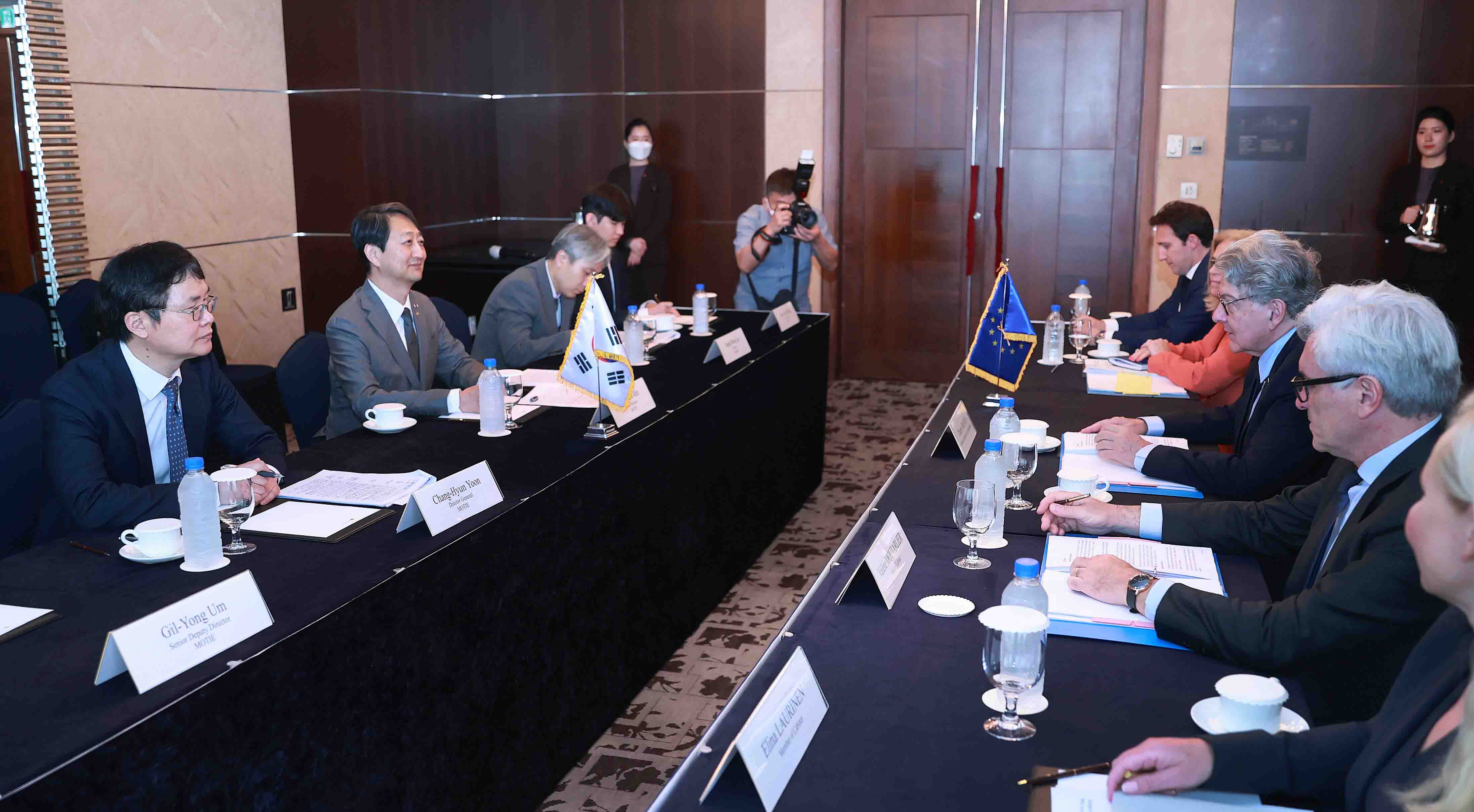 EU 역내시장 담당 집행위원 면담 4