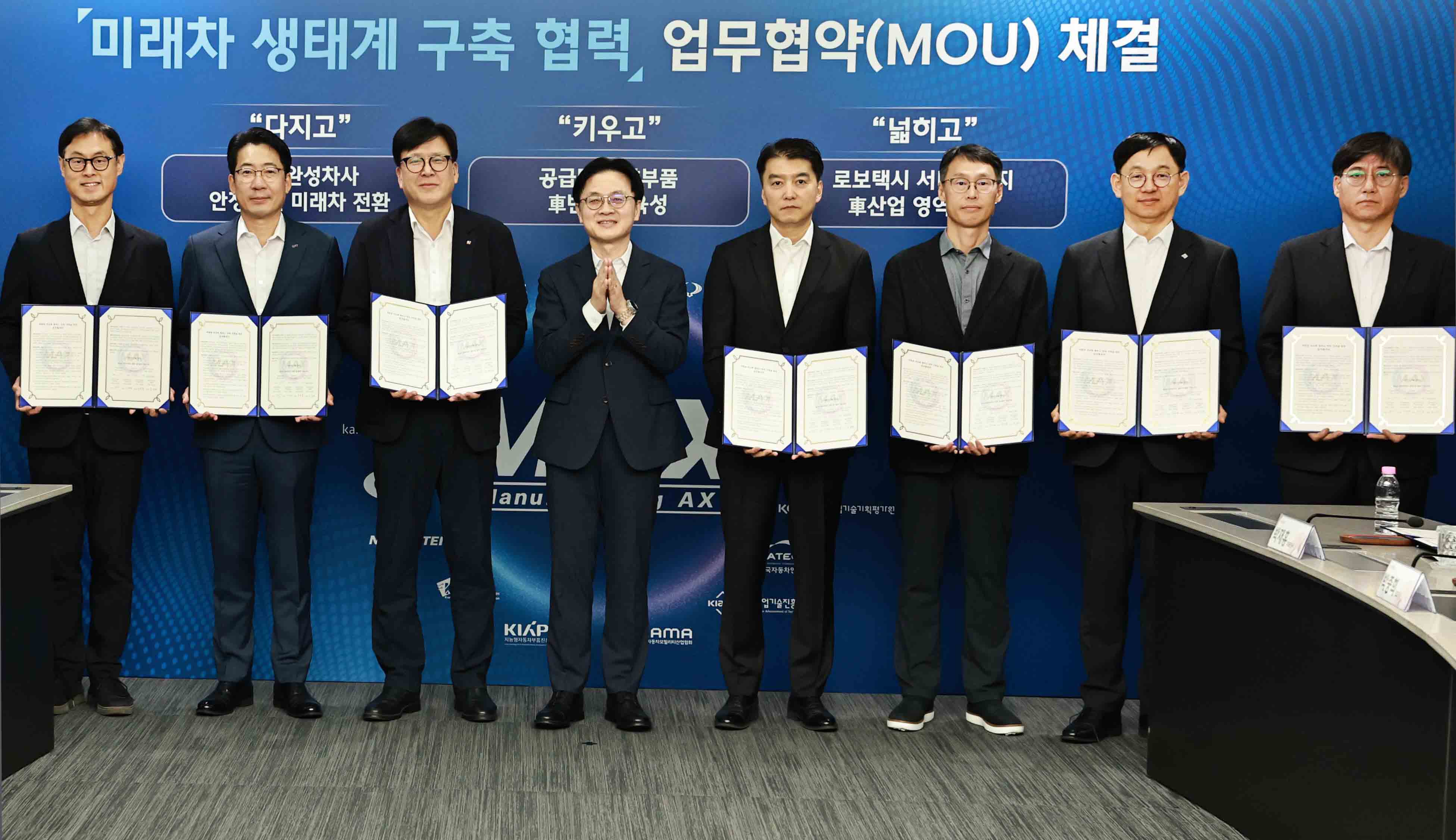 미래차 생태계 구축 협력을 위한 업무협약 체결식 3