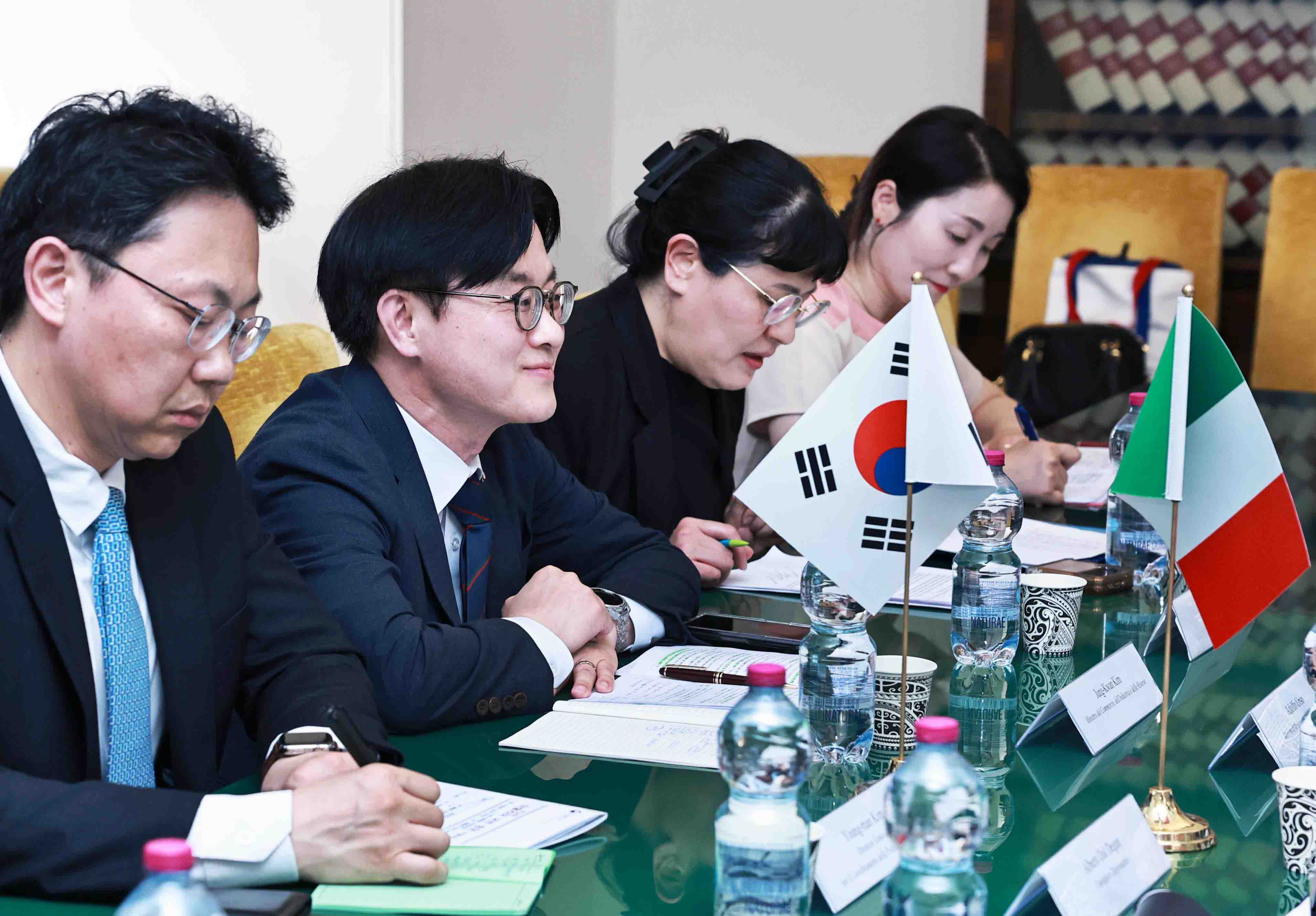 이탈리아 기업·메이드인이탈리아부 장관 면담 4