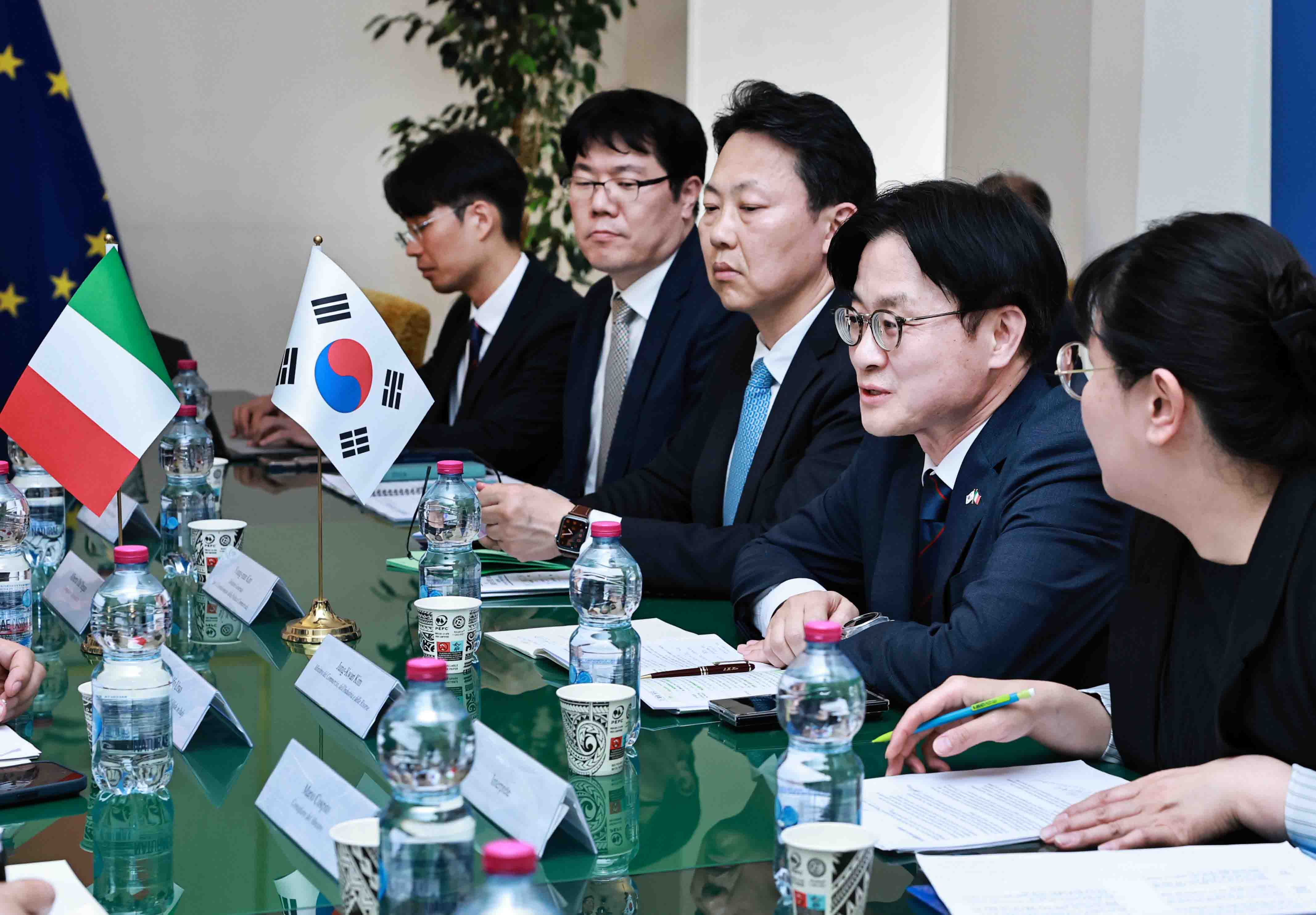 이탈리아 기업·메이드인이탈리아부 장관 면담 2